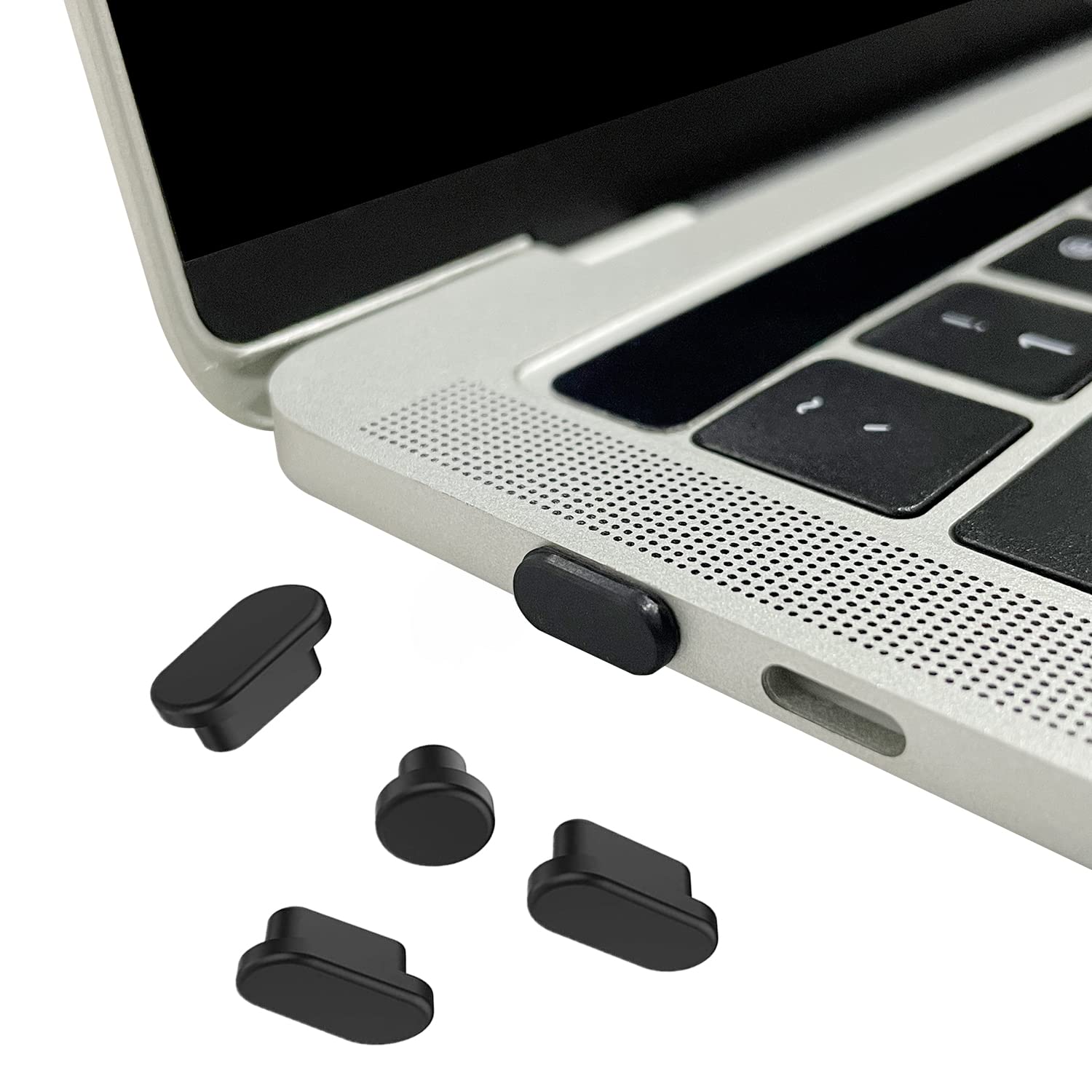 Premium Silicone Dust Plugs for MacBook Pro 14