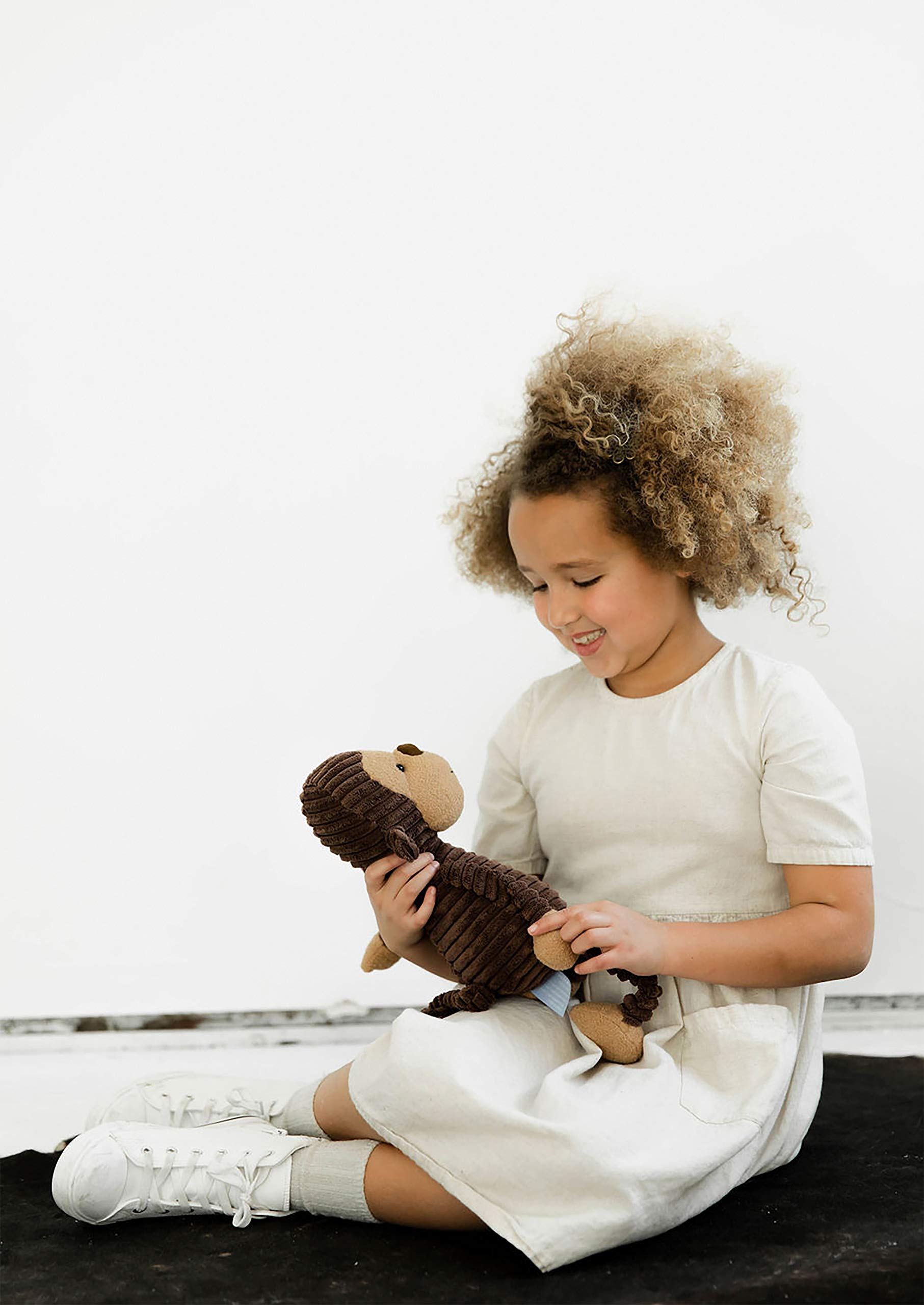 Adorable Monkey Plush Pillow Toy - Soft & Squishy Kawaii Stuffed Animal for Kids, Boys & Girls - Perfect for Cuddling, Bedroom Decor & Stress Relief | Cotton Squishmallow Style Cute Plushies