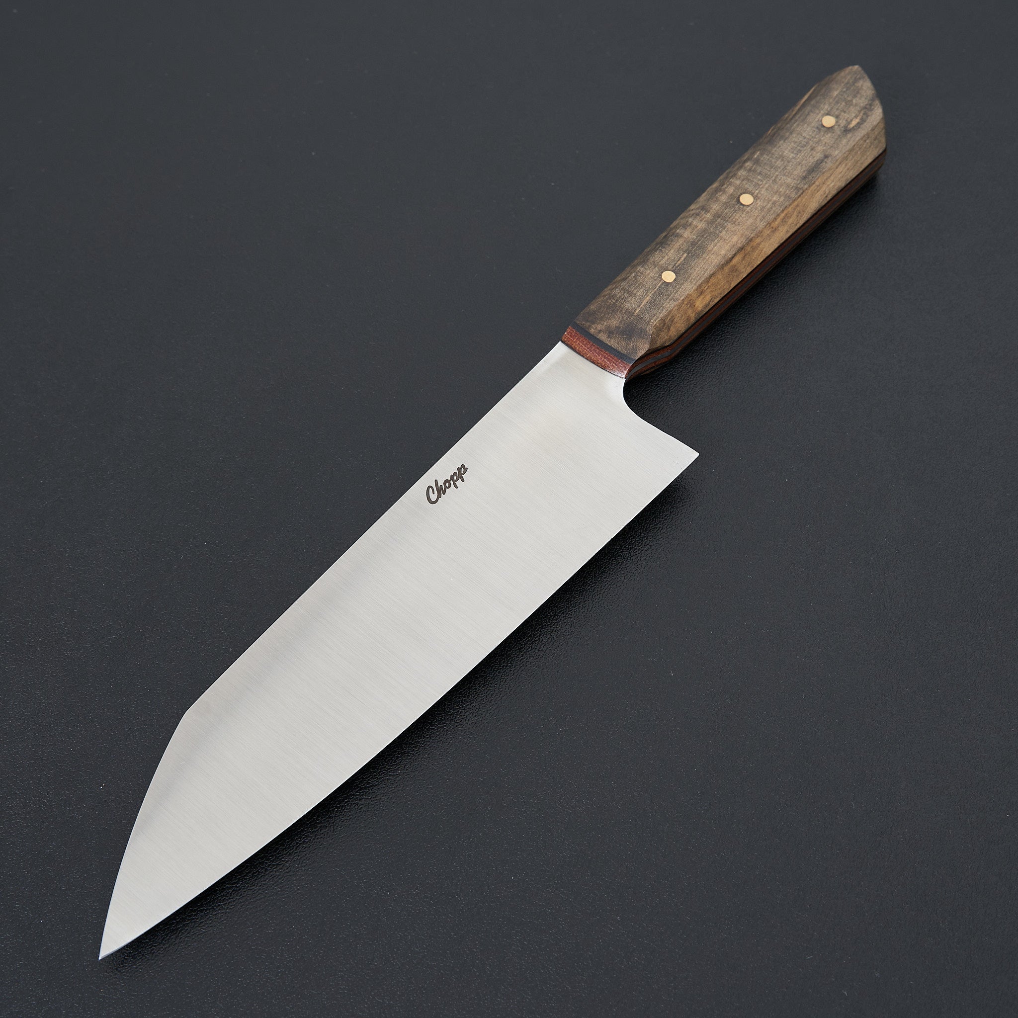 Jamison Chopp AEBL Buckeye 194mm Chef Knife - High Carbon Stainless Steel Kitchen Knife for Professional Chefs & Home Cooking, Perfect for Slicing, Dicing & Chopping Vegetables, Meat & Herbs