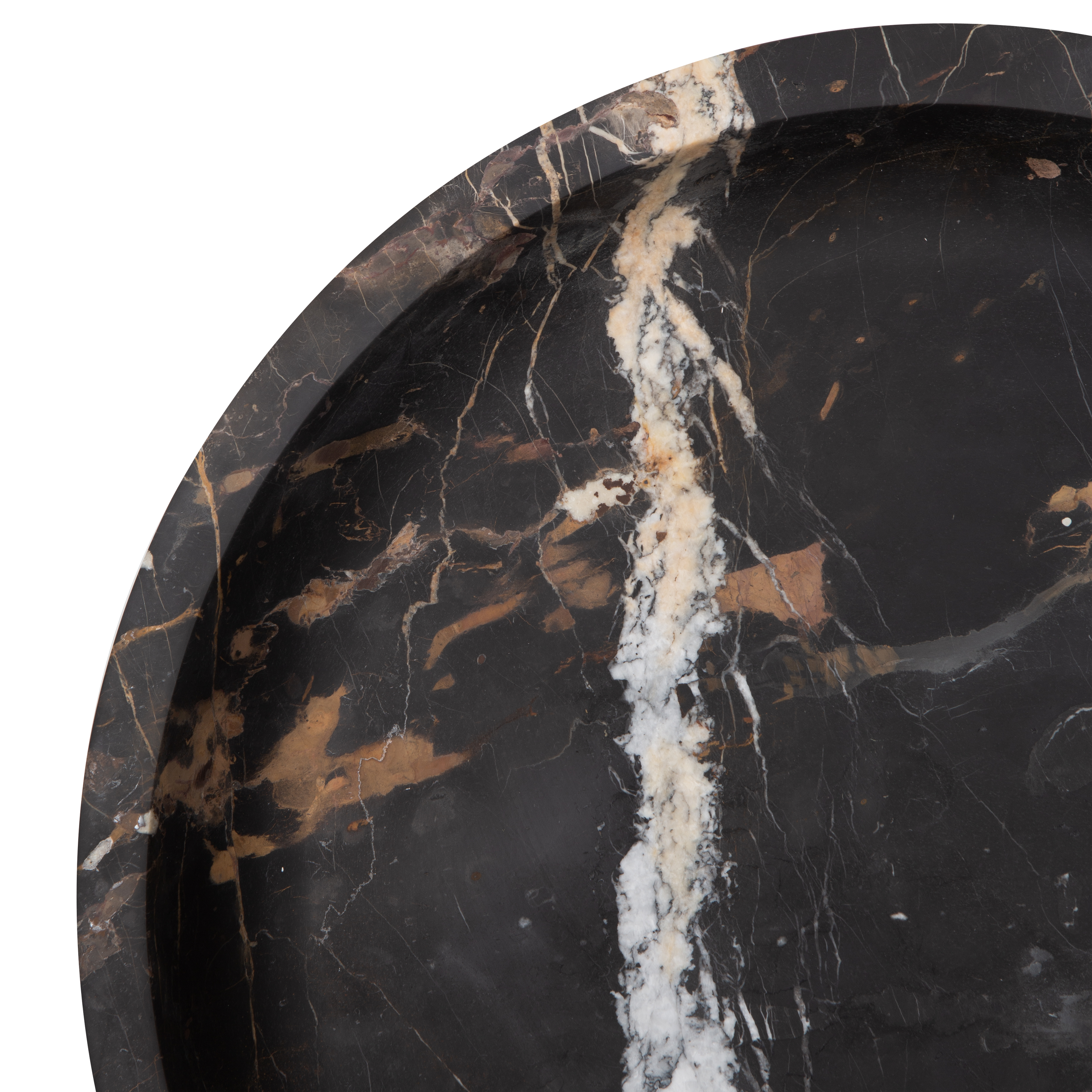 Elegant Marble Grand Low Bowl - Premium Handcrafted Stone Serving Bowl for Salads, Fruits, Nuts & Home Decor - Perfect for Dining Tables, Kitchen Countertops & Gift Giving
