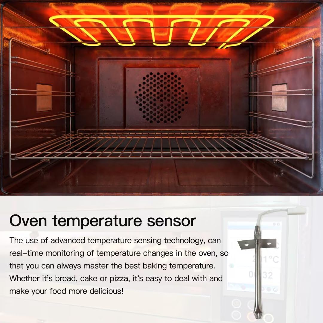Upgraded Oven Temperature Sensor Probe Compatible with Kenmore 790 Series & Frigidaire Range - Replacement Part 316233902 316217008 - Perfect for Baking, Roasting, and Cooking Monitoring