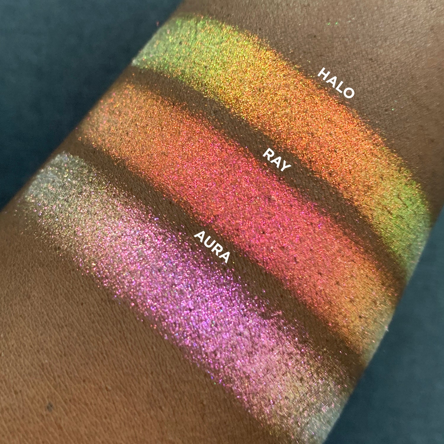 Aura Series 2 Iridescent Multichrome Eyeshadow Palette - Long Lasting Pigmented Makeup for Party, Night Out & Special Occasions