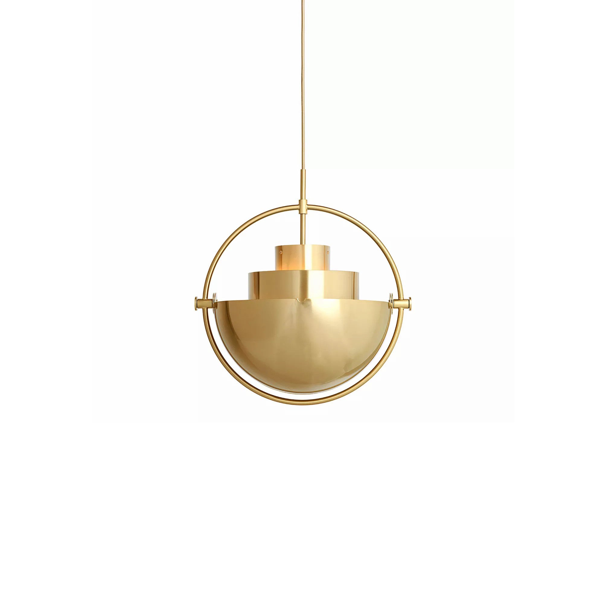Unique Deformed Ball Pendant Light - Modern Handmade Glass Ceiling Fixture for Dining Room, Bedroom & Living Room Decor