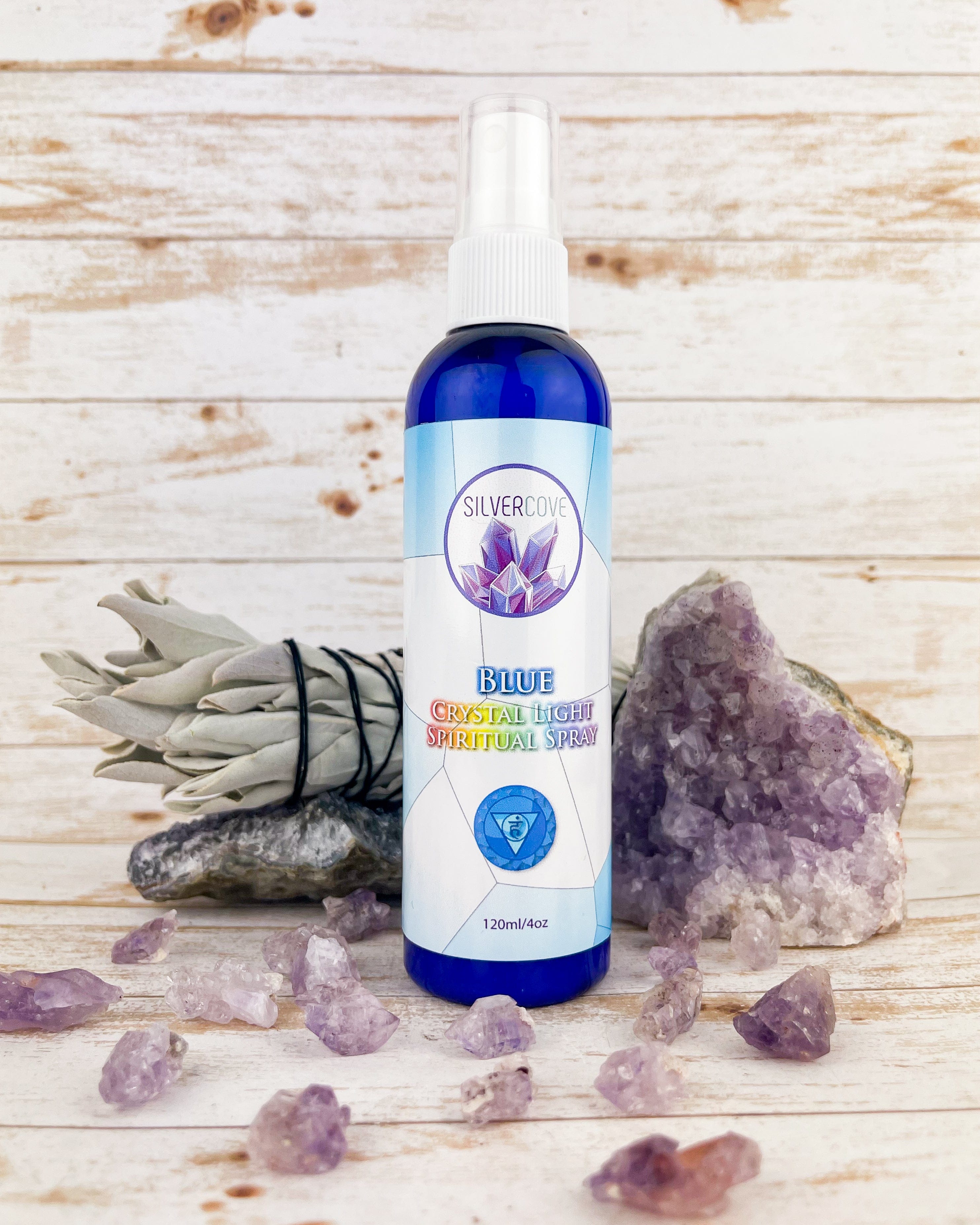 Chakra Crystal Light Spiritual Spray - Aromatherapy Mist for Meditation, Yoga & Energy Healing | Enhance Relaxation & Balance Chakras