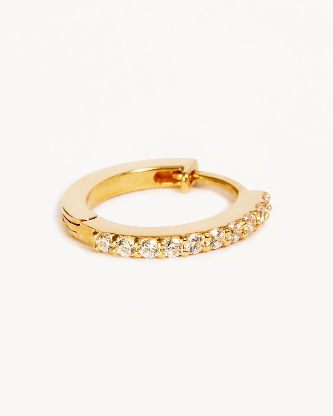 14K Solid Gold Celestial Sleeper Hoop Earrings - Dainty Minimalist Gold Hoops for Women - Perfect for Everyday Wear, Date Night & Special Occasions