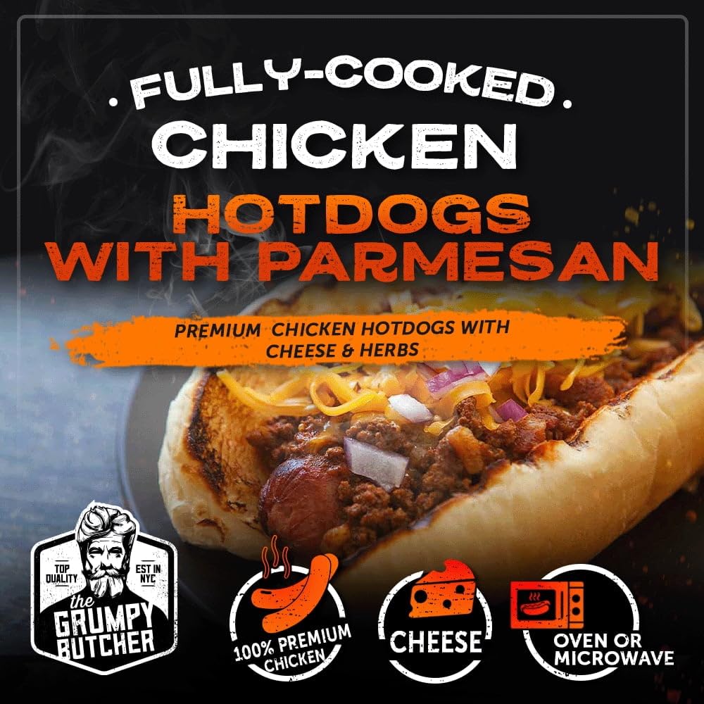 Grumpy Butcher Duke Treat - 12 Mini Beef Wellingtons, 20 Artisan Meatballs & 6 Large Chicken Hot Dogs - Premium Meat Gift Box for Holidays, Parties & Gourmet Food Lovers | Perfect for Christmas Gifts, Corporate Events & Family Gatherings