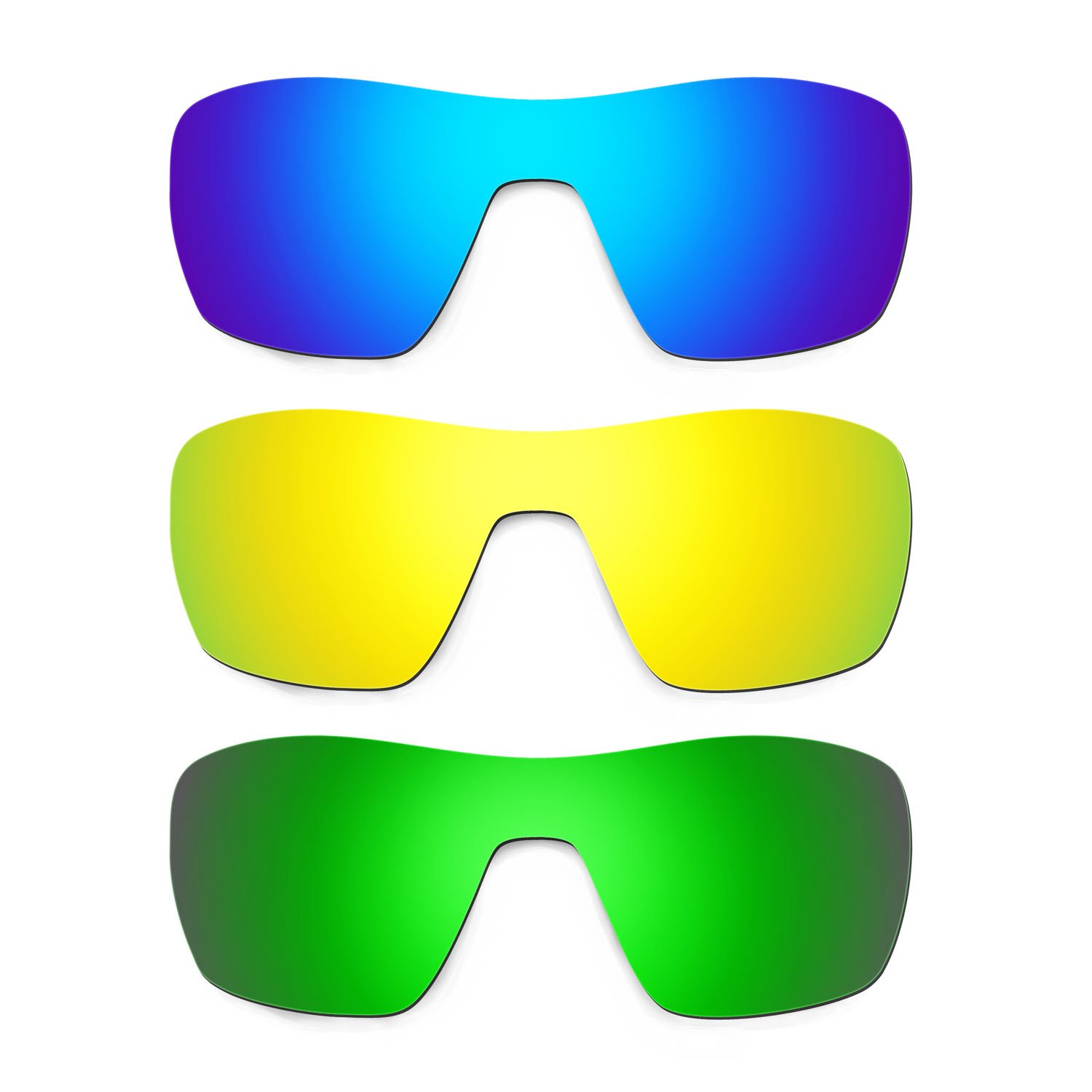 HKUCO Replacement Lenses for Oakley Offshoot Sunglasses - Men's Polarized Sunglass Lens Replacement - Perfect for Running, Cycling & Outdoor Sports