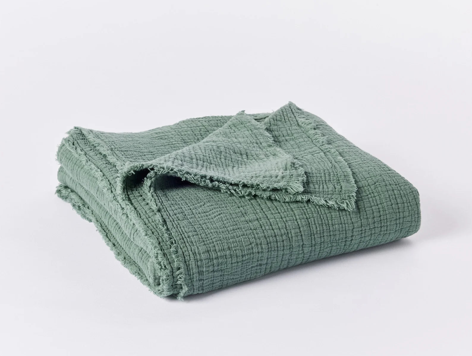 Topanga Organic Cotton Matelasse Blanket - Soft, Breathable & Hypoallergenic for Bed, Sofa & Nursery - Perfect for Cozy Nights & Relaxation