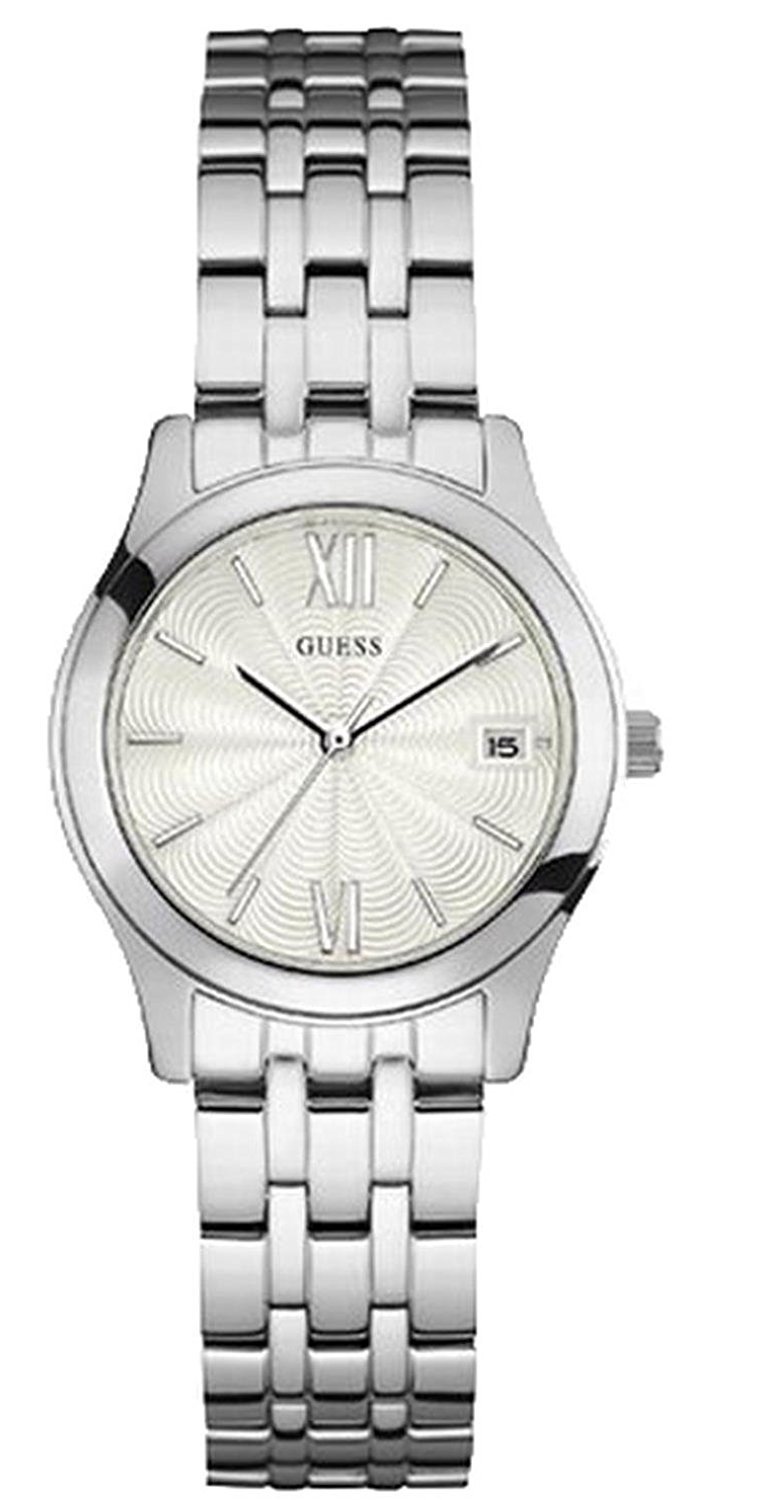 GUESS CENTRAL PARK Women's Watch W0769L1 - Stylish Analog Watch with Stainless Steel Band, Perfect for Everyday Wear, Office & Casual Outfits