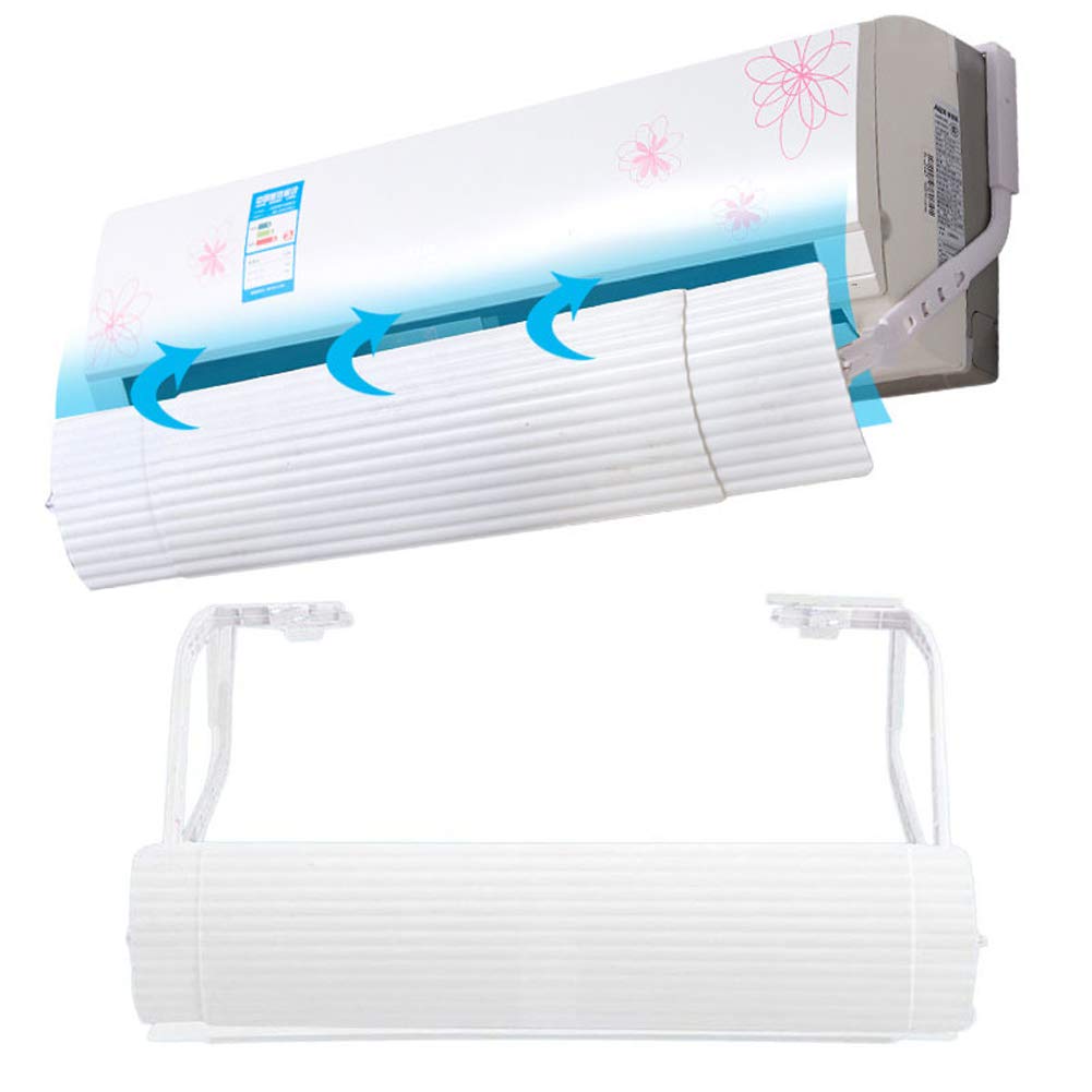 Retractable Air Conditioner Deflector - Adjustable AC Vent Windshield & Anti-Direct Blow Baffle for Home, Office & Bedroom | Improves Airflow & Comfort