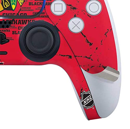Officially Licensed NHL Chicago Blackhawks Blast Design PS5 Digital Edition Skin - Custom Gaming Decal for PlayStation 5 Console | Perfect for Gamers & Sports Fans