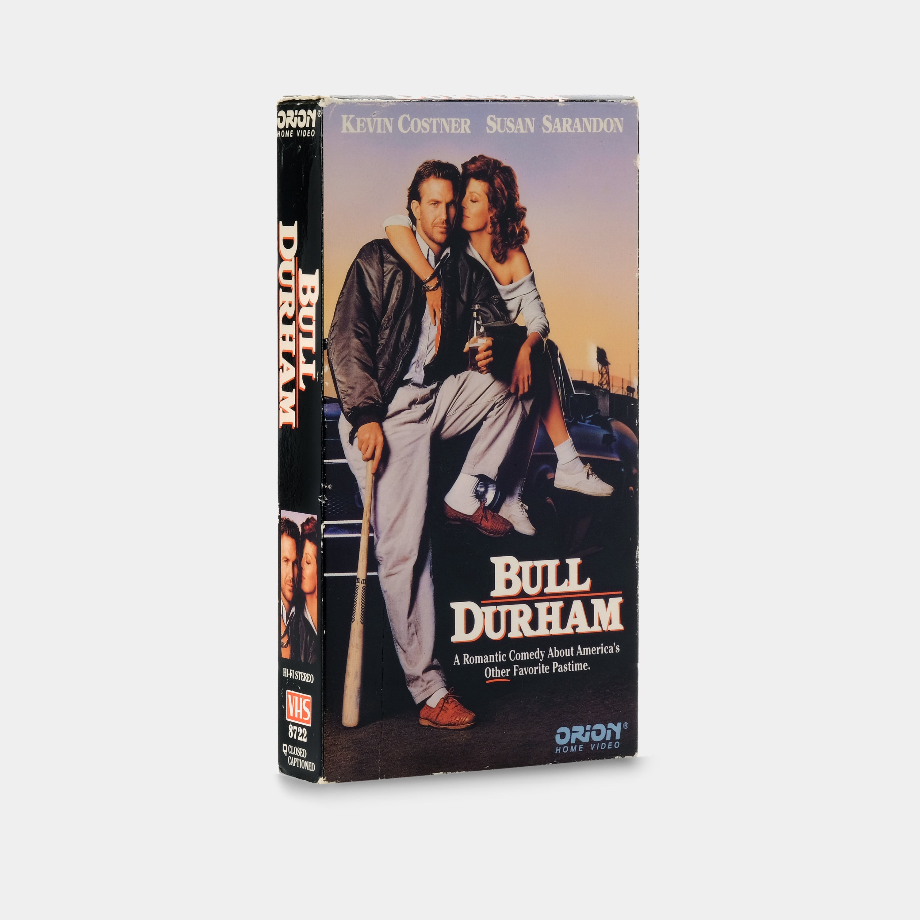 Bull Durham VHS Tape - Classic 1988 Sports Comedy Movie - Perfect for Baseball Fans & Movie Collectors - Great for Home Theater Nights & Nostalgic Gift Ideas