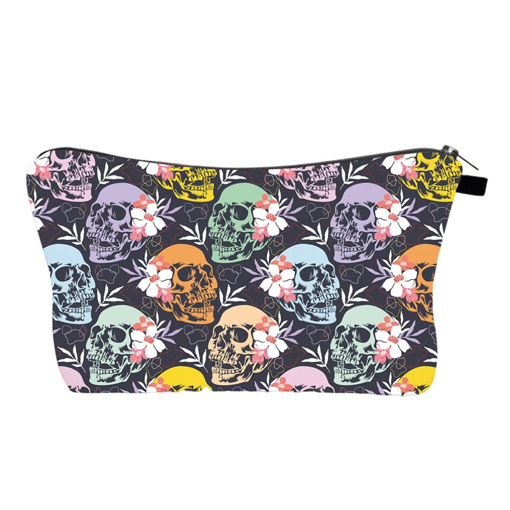 Lurrose 1PC Trendy Cosmetic Bag for Women - Waterproof Makeup Pouch, Travel Makeup Organizer, Portable Storage Bag for Brushes & Cosmetics | Perfect for Travel, Gym, and Daily Use