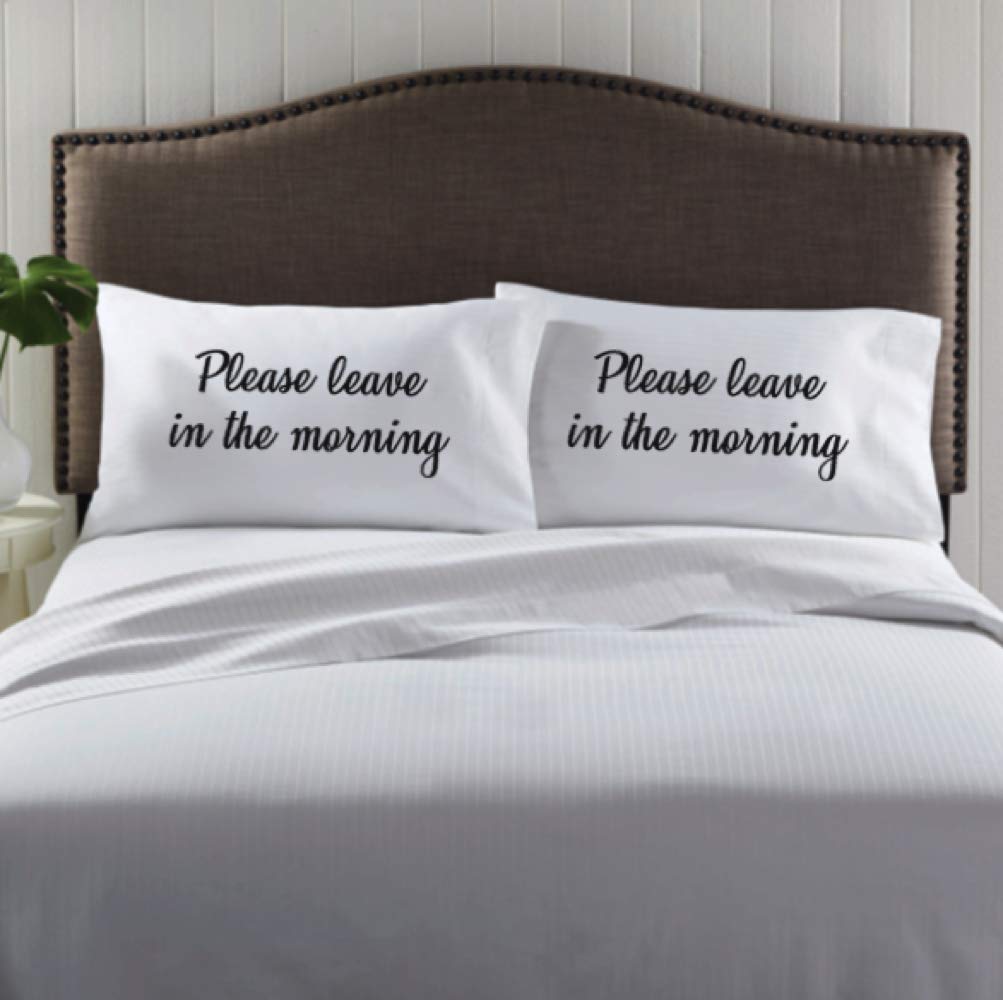 Funny Guest Room Pillow Cover 20x30 Inches - Hilarious Spare Bedroom Decor & Overnight Guest Gift | Perfect for In-Laws, Unwelcome Home Humor & Guest Bedding | Great for Parties, Airbnb Hosting & Prank Gifts
