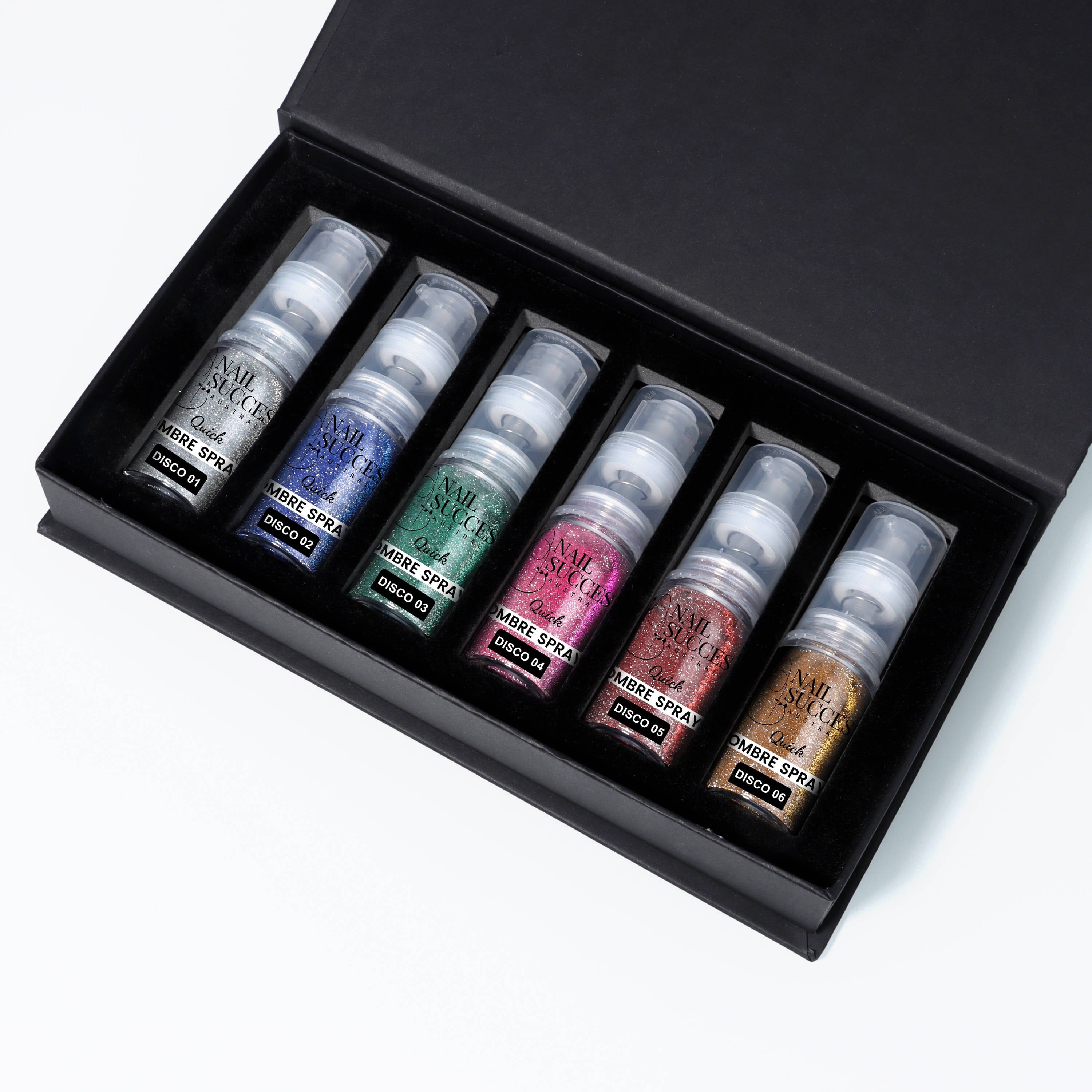 Disco Ombre Pigment Powder & Color Spray - Long-Lasting Metallic Shimmer for Hair, Body & Face | Perfect for Parties, Festivals & Cosplay
