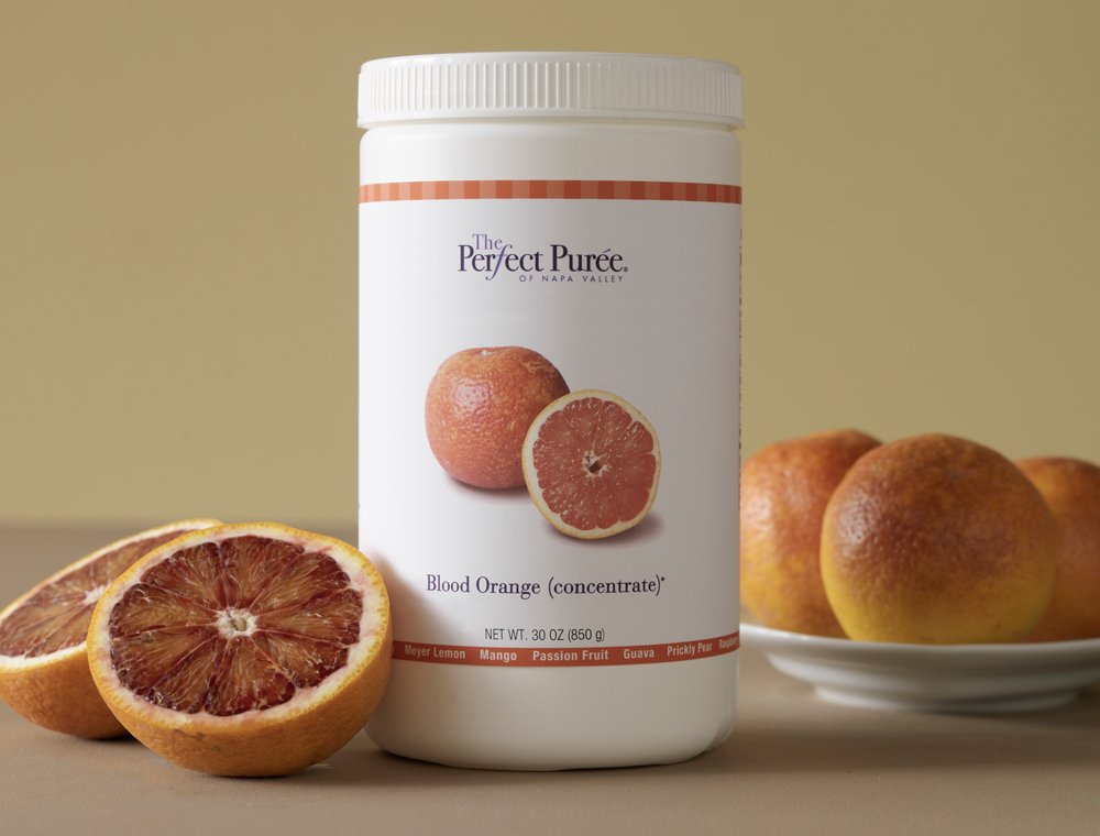 Premium Blood Orange Concentrate - 30oz (887ml) Pure Juice for Cocktails, Smoothies & Baking | Natural Flavor Enhancer for Drinks, Desserts & Marinades