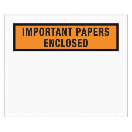 10 x 12 Inch Orange Security Envelopes with 