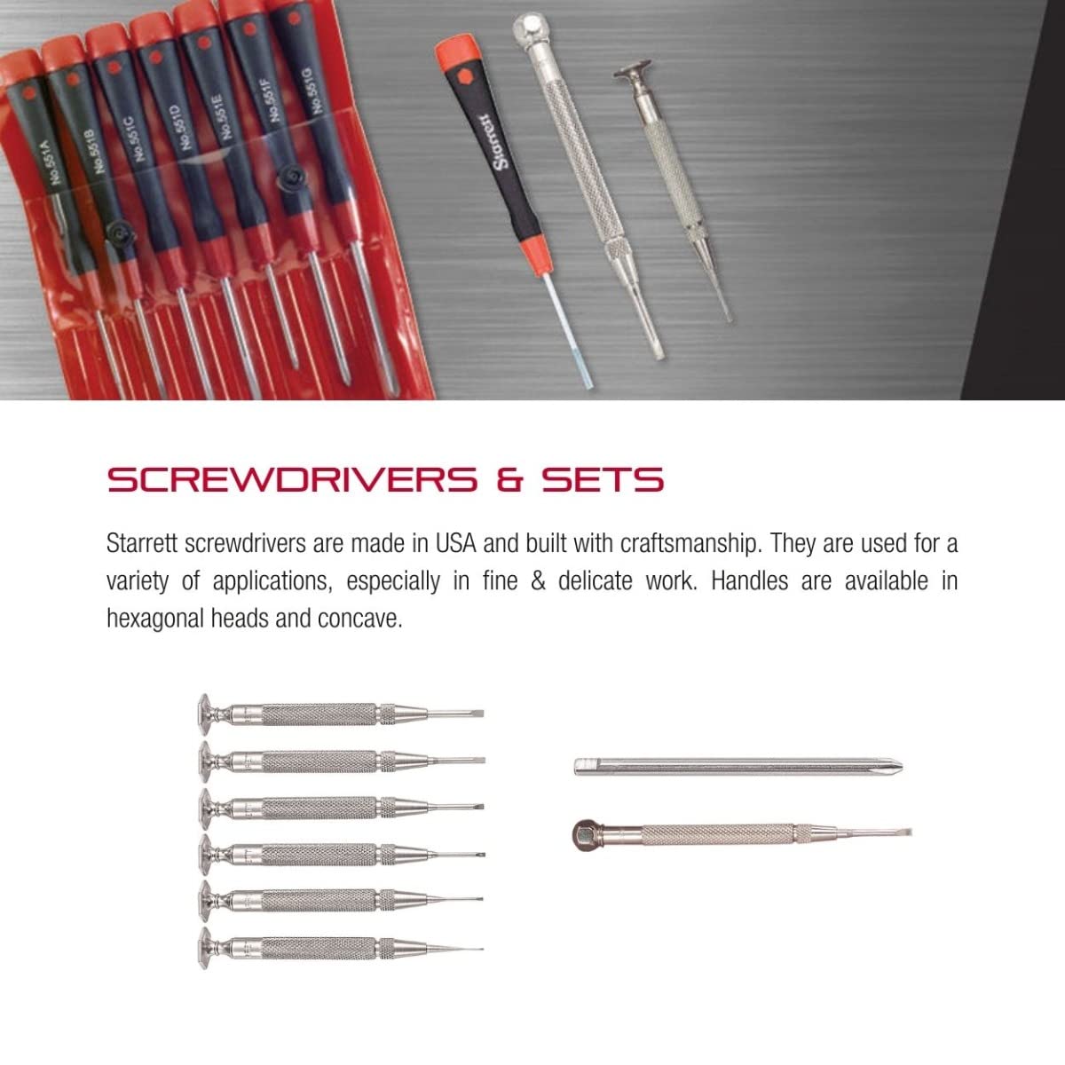 Starrett Jewelers Screwdriver Replacement Blade - 0.055-Inch Precision Blade for Fine Watch & Electronics Repair - PT02449B - Perfect for Watchmakers, Jewelers & Small Electronic Device Maintenance