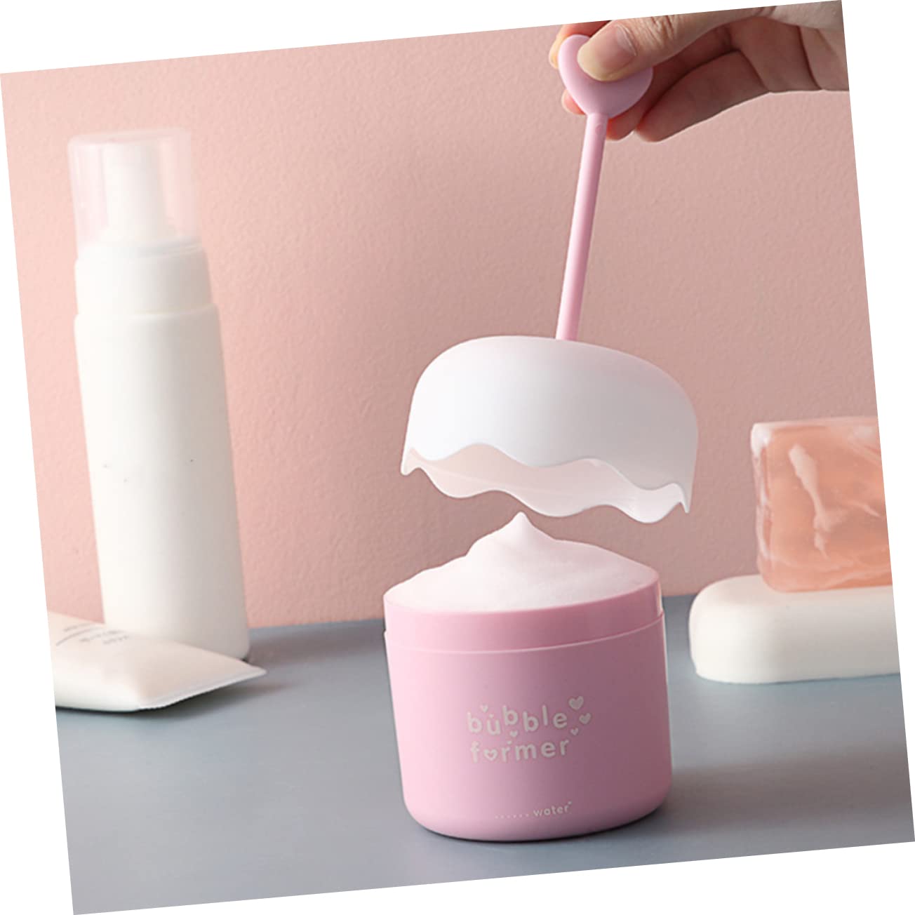 2 Pack Portable Face Wash Foam Maker Cup - Bubbler Bubble Maker for Gentle Facial Cleansing, Travel-Friendly Foaming Cup for Skincare Routine | Perfect for Daily Face Washing & Travel Essentials