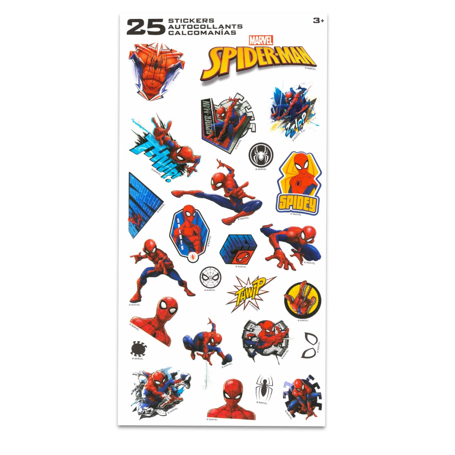 Spider-Man Backpack Set - 5 Piece Bundle with 16