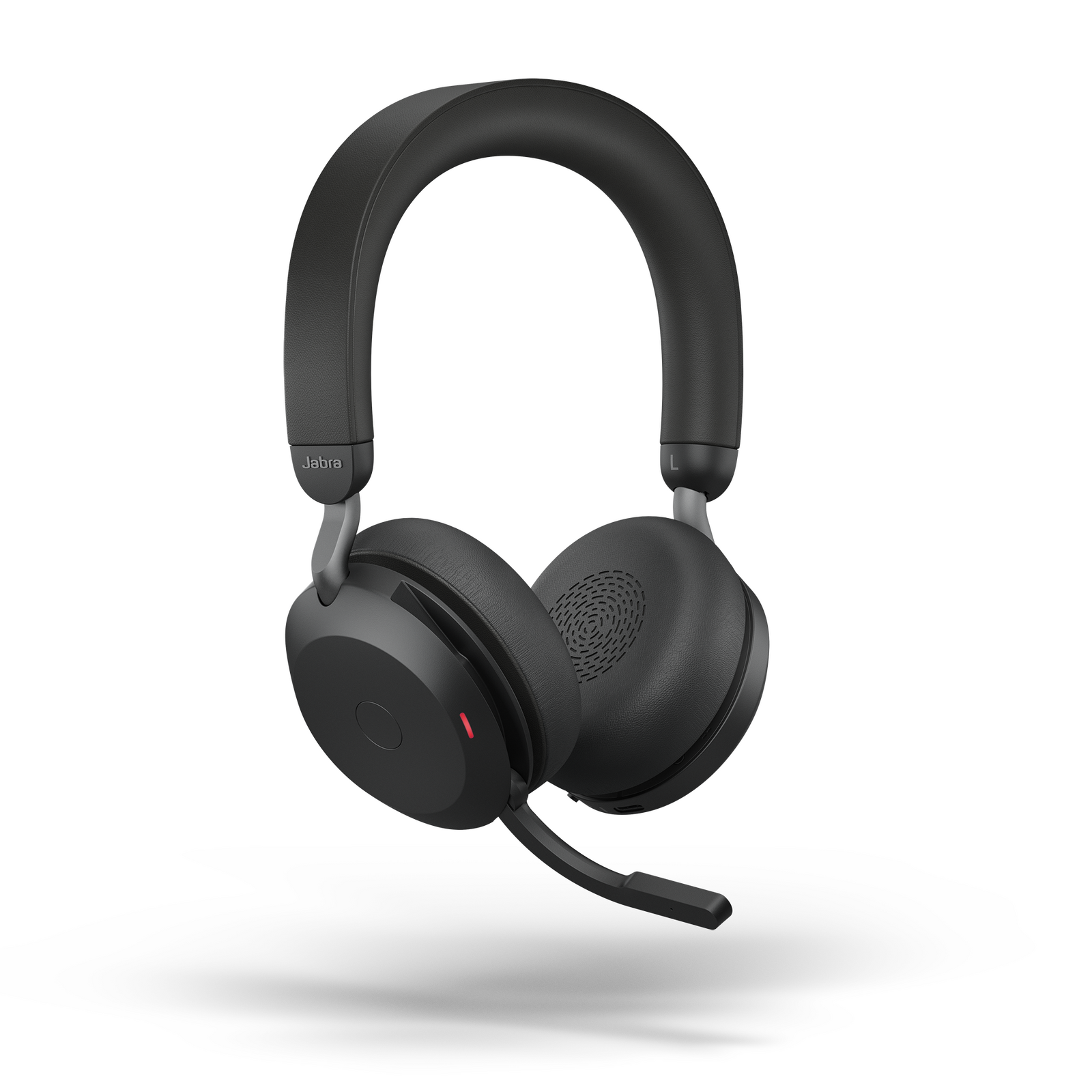 Jabra Evolve 2 75 Link 380A MS Stereo Wireless Headset with Noise Cancellation - Perfect for Remote Work, Video Calls & Office Use