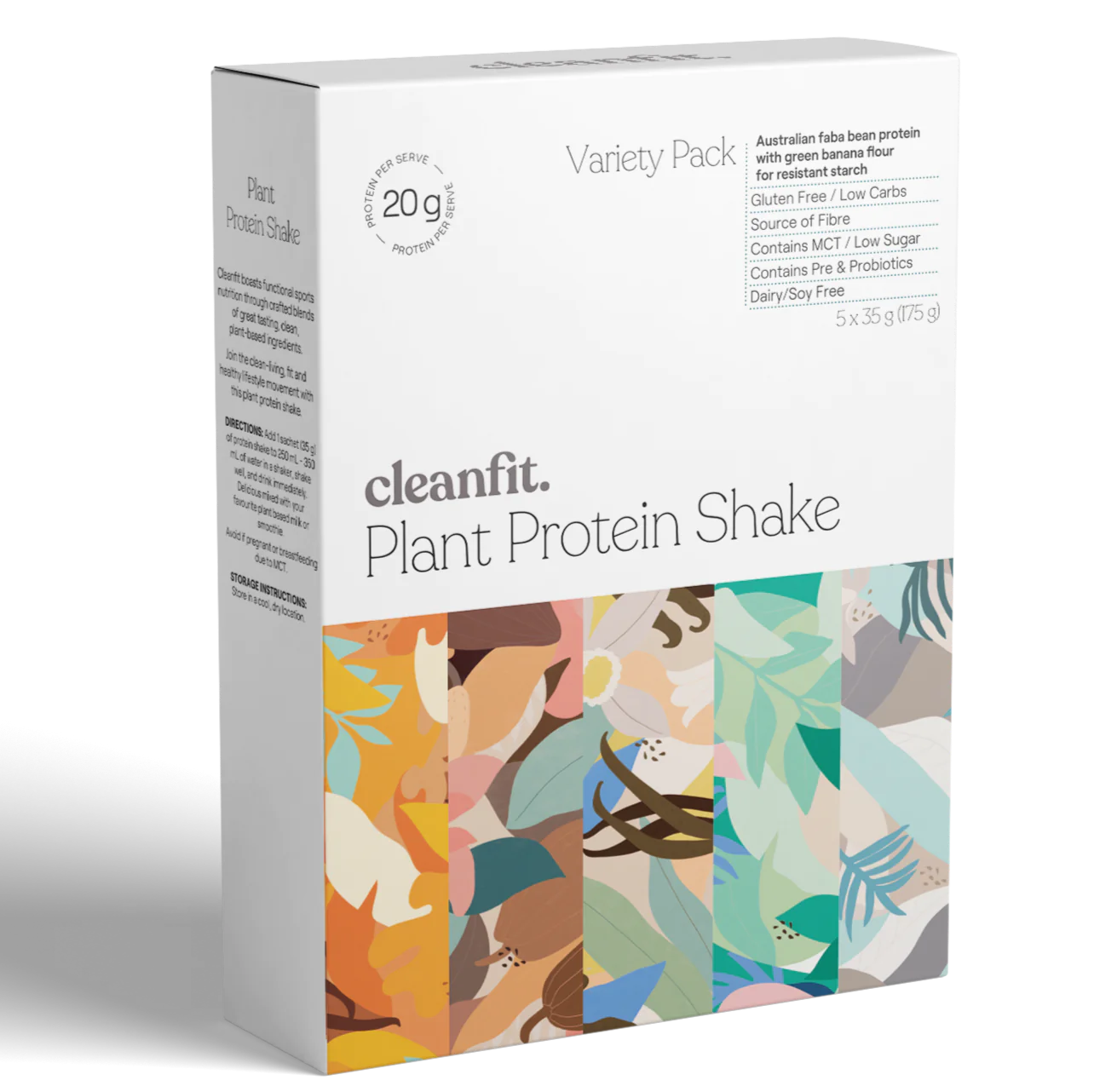 CleanFit Plant-Based Protein Powder for Muscle Recovery & Weight Management - Vegan, Gluten-Free, Non-GMO Supplement for Smoothies & Post-Workout Nutrition