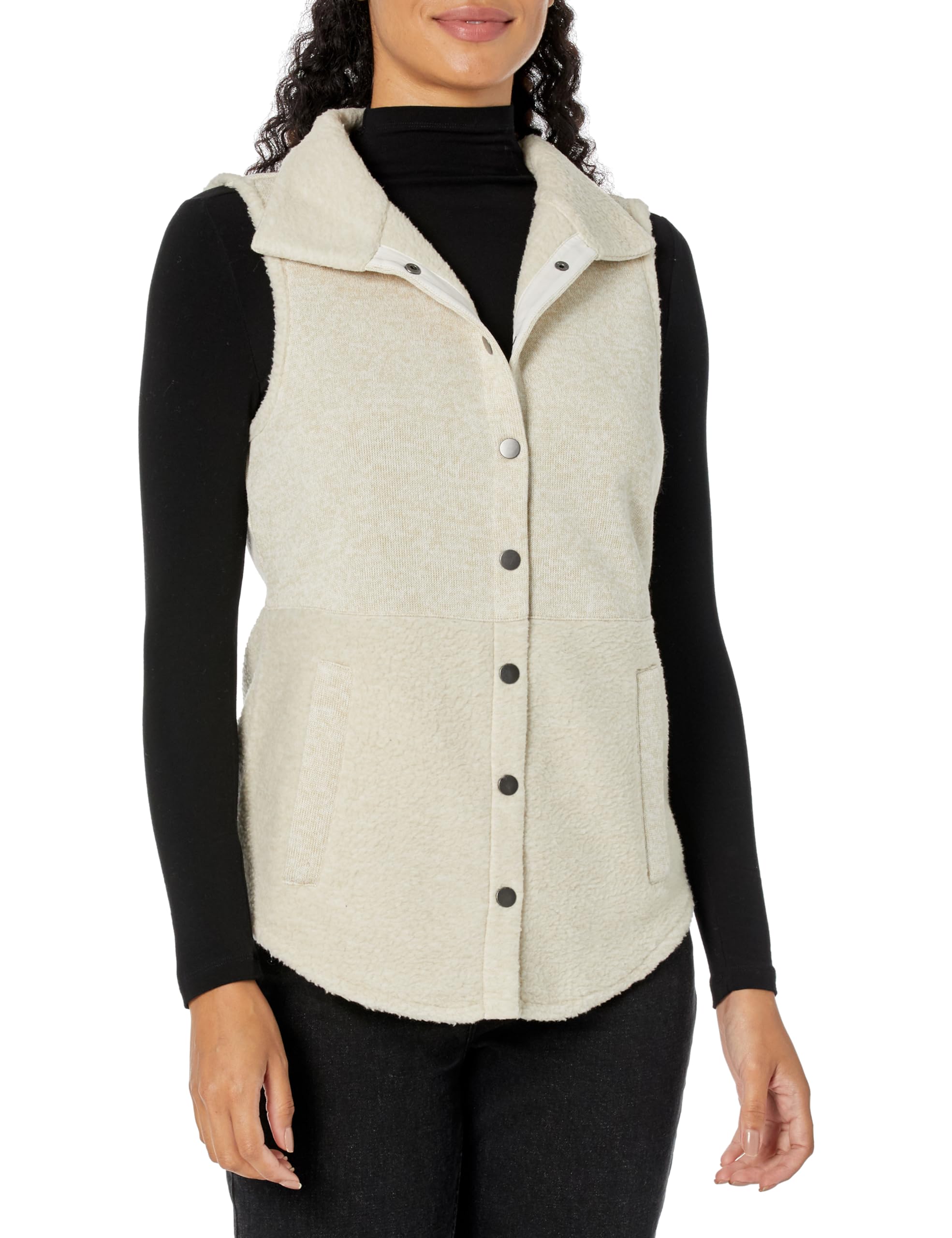 NIC+ZOE Women's Fleece Knit Vest - Warm Winter Layering Piece for Outdoor Activities & Casual Wear