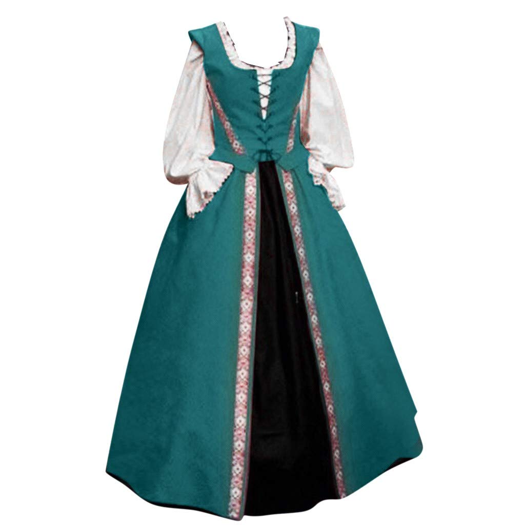 Women's Renaissance Cosplay Costume - Gothic Short Cake Dress for Masquerade, Witch Halloween Party & Medieval Fair (Black) | Perfect for LARP, Themed Events & Fantasy Photography