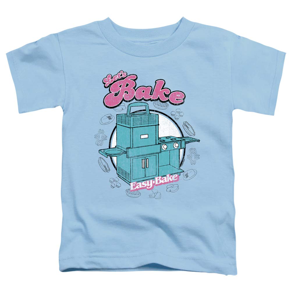 Easy Bake Oven Lets Bake Unisex Toddler T-Shirt for Boys & Girls - Fun Baking Themed Kids Tee for Birthday Parties & Family Activities