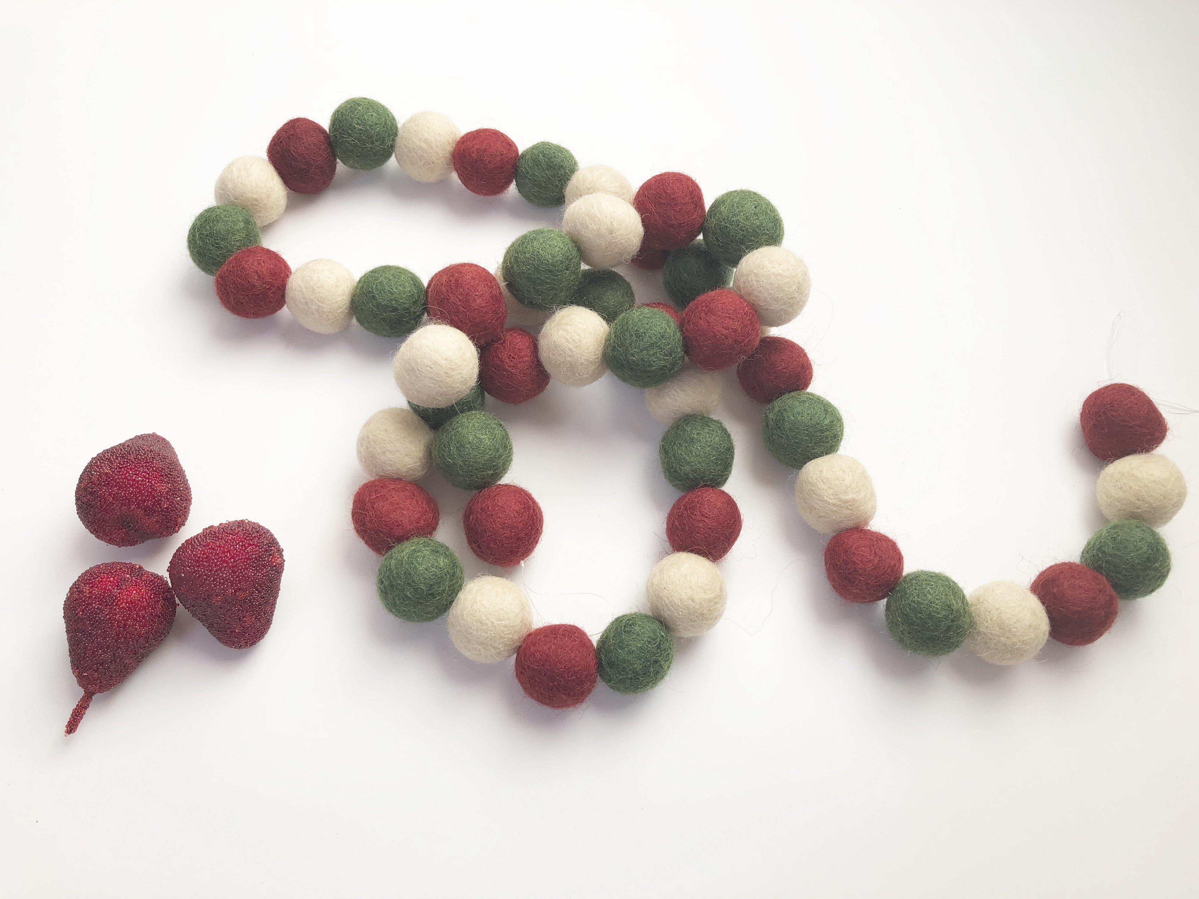 Deep Christmas Garland - Premium Holiday Decor for Tree, Mantel & Staircase - Perfect for Festive Home & Office Decorations