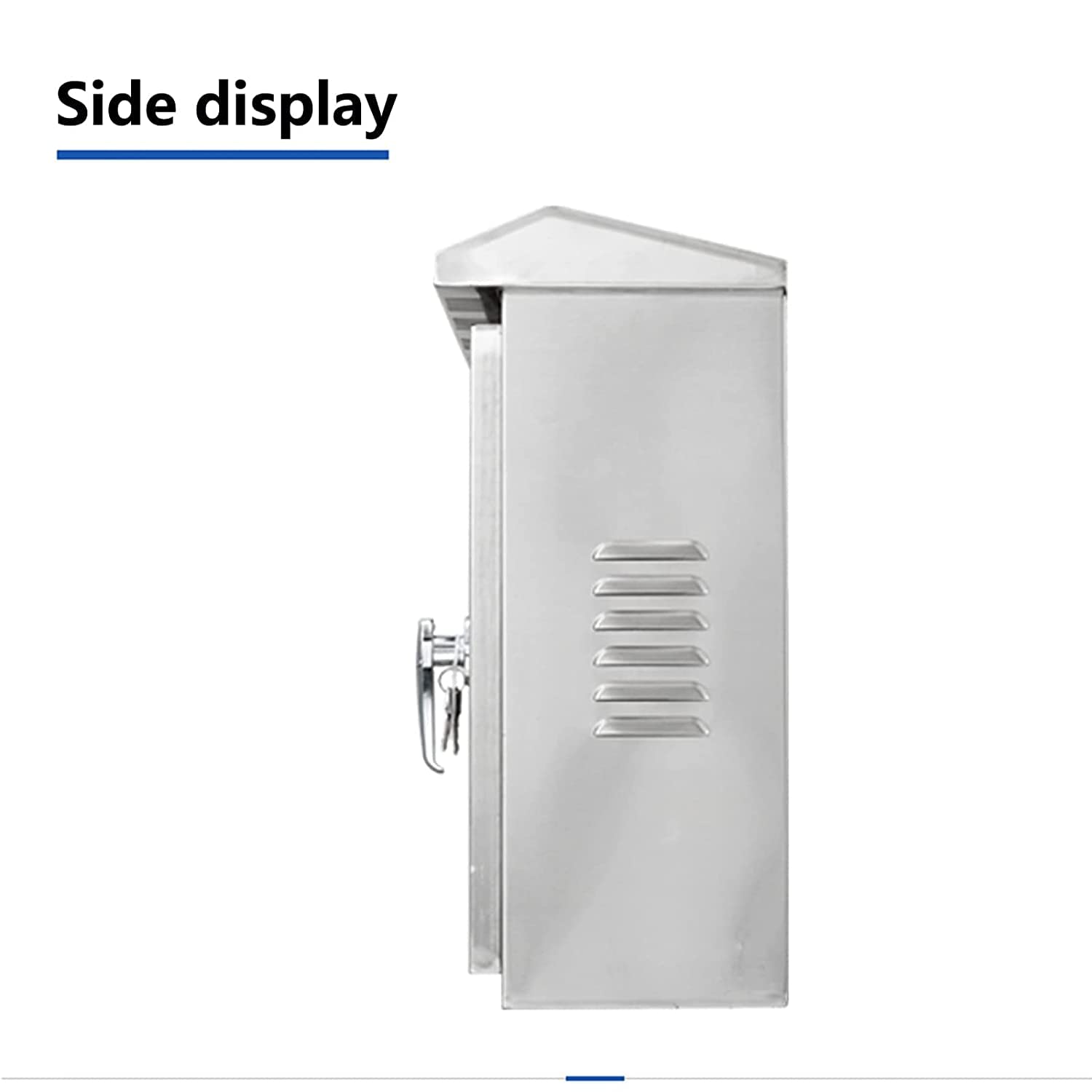 304 Stainless Steel Outdoor Electrical Box Enclosure - IP67 Waterproof & Weatherproof NEMA Junction Box for Electronics | Wall-Mounted Project Enclosure with Insulation Mounting Plate | Ideal for Outdoor Wiring, Solar Panels & Industrial Equipment Protection