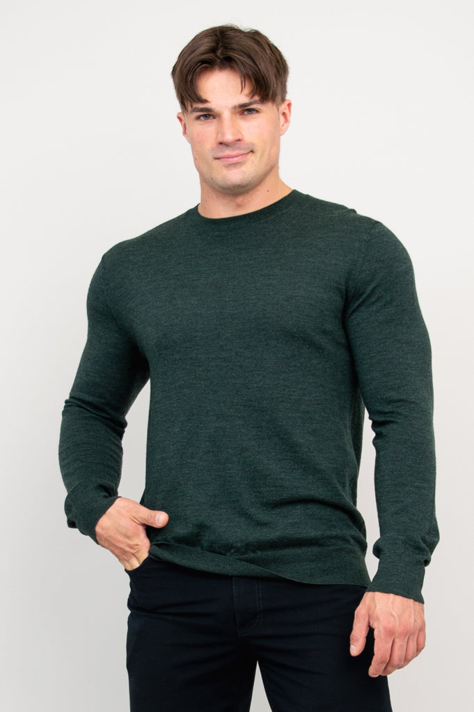 Premium Fraser Sweater for Men & Women - 100% Merino Wool, Soft & Warm Woodland Pattern Pullover - Perfect for Hiking, Camping & Winter Outdoor Activities