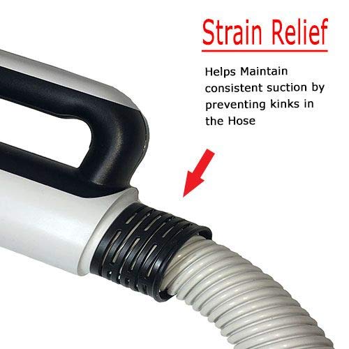 Beam 50 Foot Replacement Central Vacuum Hose with Pigtail - Durable & Flexible for Whole-House Cleaning - Perfect for Hardwood Floors, Carpets & Pet Hair Removal