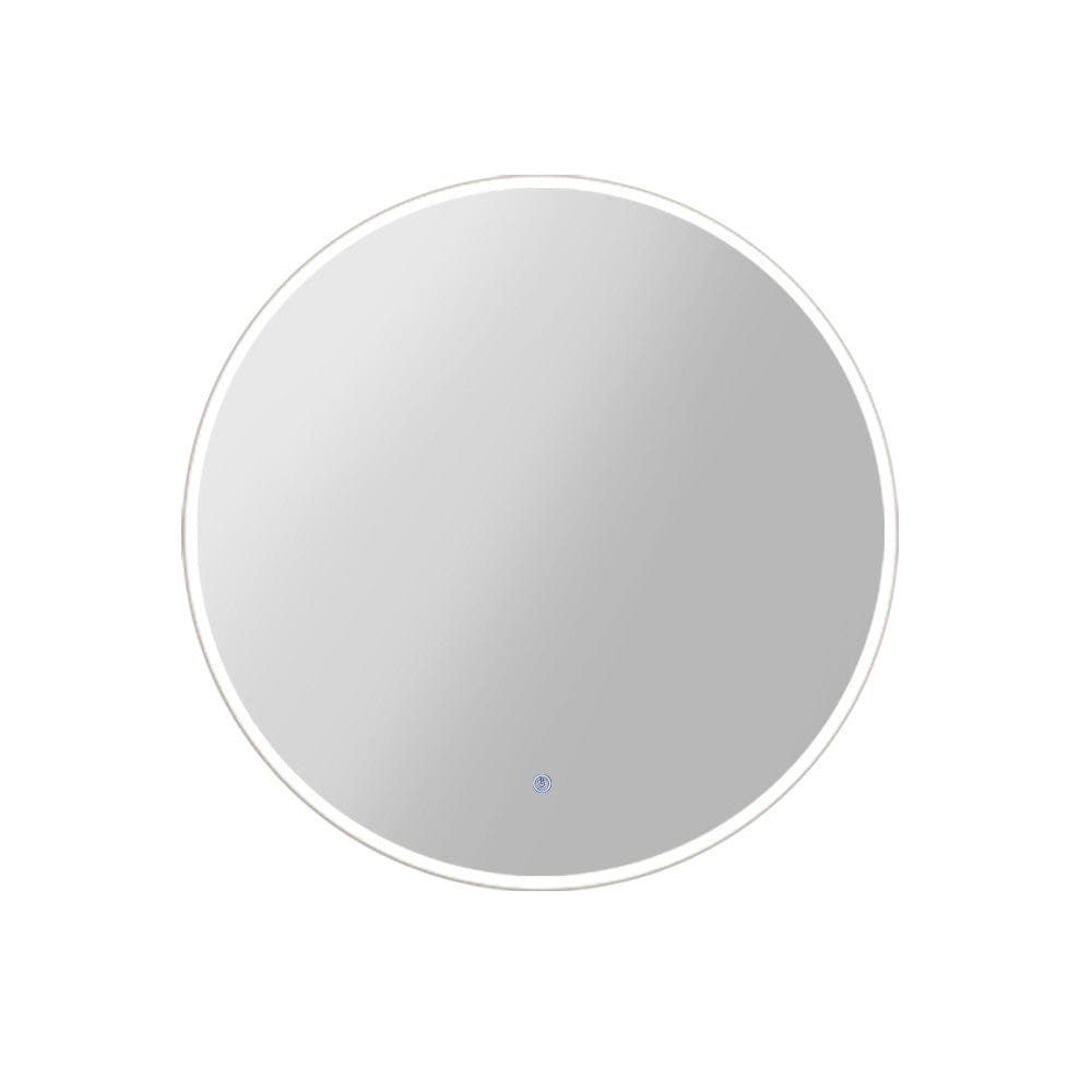 Embellir 70cm Round LED Wall Mirror for Makeup & Vanity - Modern Bathroom & Home Decor - Perfect for Dressing Rooms, Bedrooms, and Spa Areas