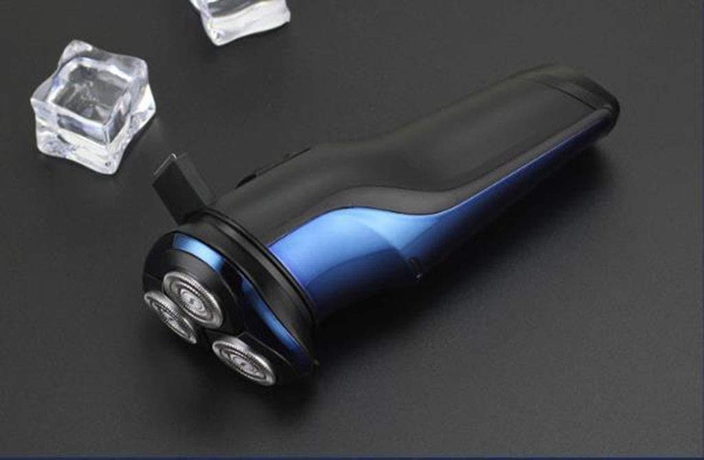 KouRy Multifunctional Electric Razor for Men - Waterproof Wet/Dry USB Rechargeable Cordless Rotary Shaver with Pop-Up Trimmer | Perfect for Travel, Gym & Daily Grooming