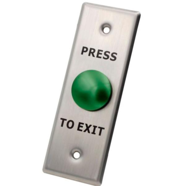 X2 Press to Exit Button Mushroom Small - X2 EXIT 001 - Perfect for Emergency Exits & Safety Doors in Commercial Buildings
