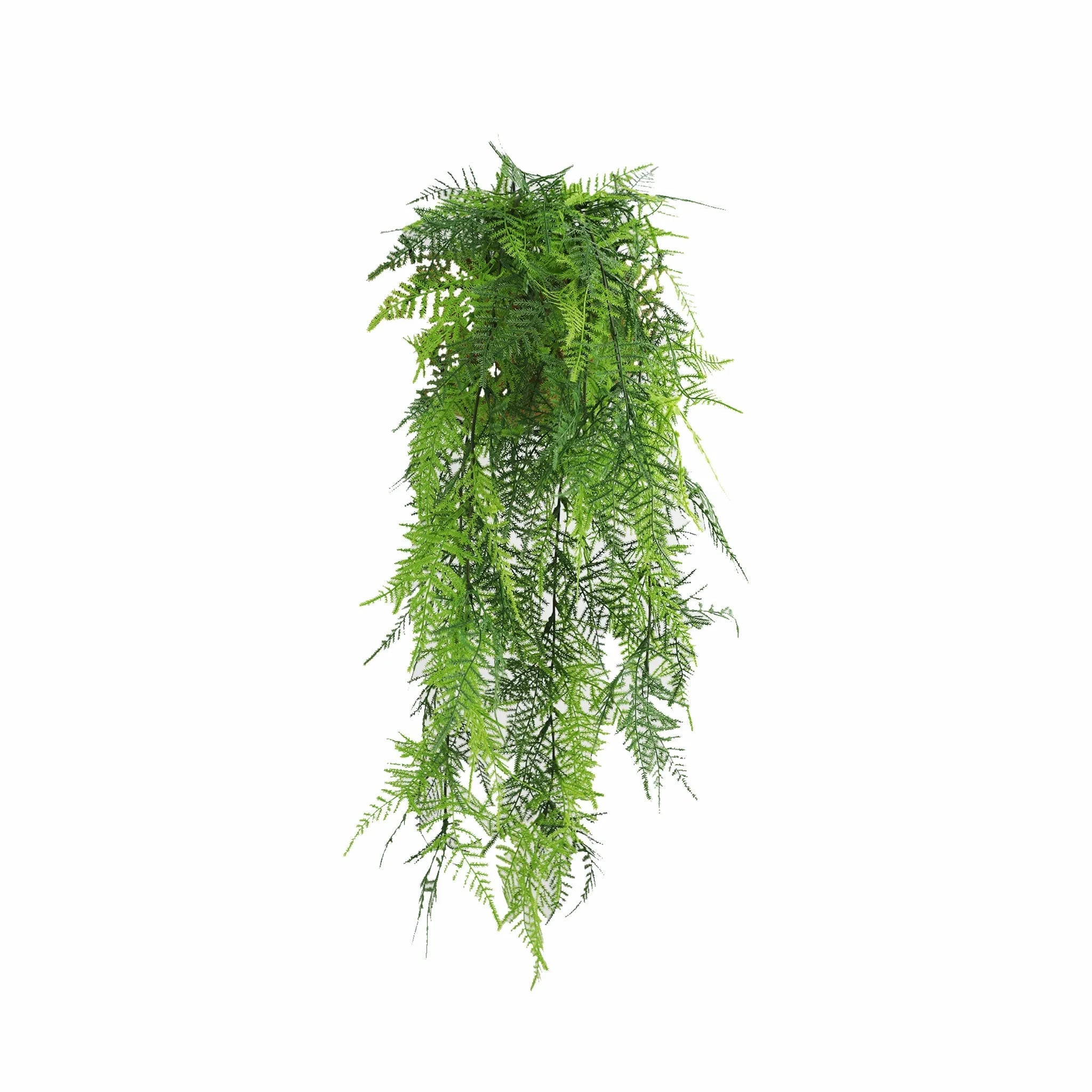 UV Resistant & Fire Rated Artificial Hanging Lace Fern Garland - 15cm x 76cm - Perfect for Wedding Decor, Home Garden, and Indoor Plant Arrangements