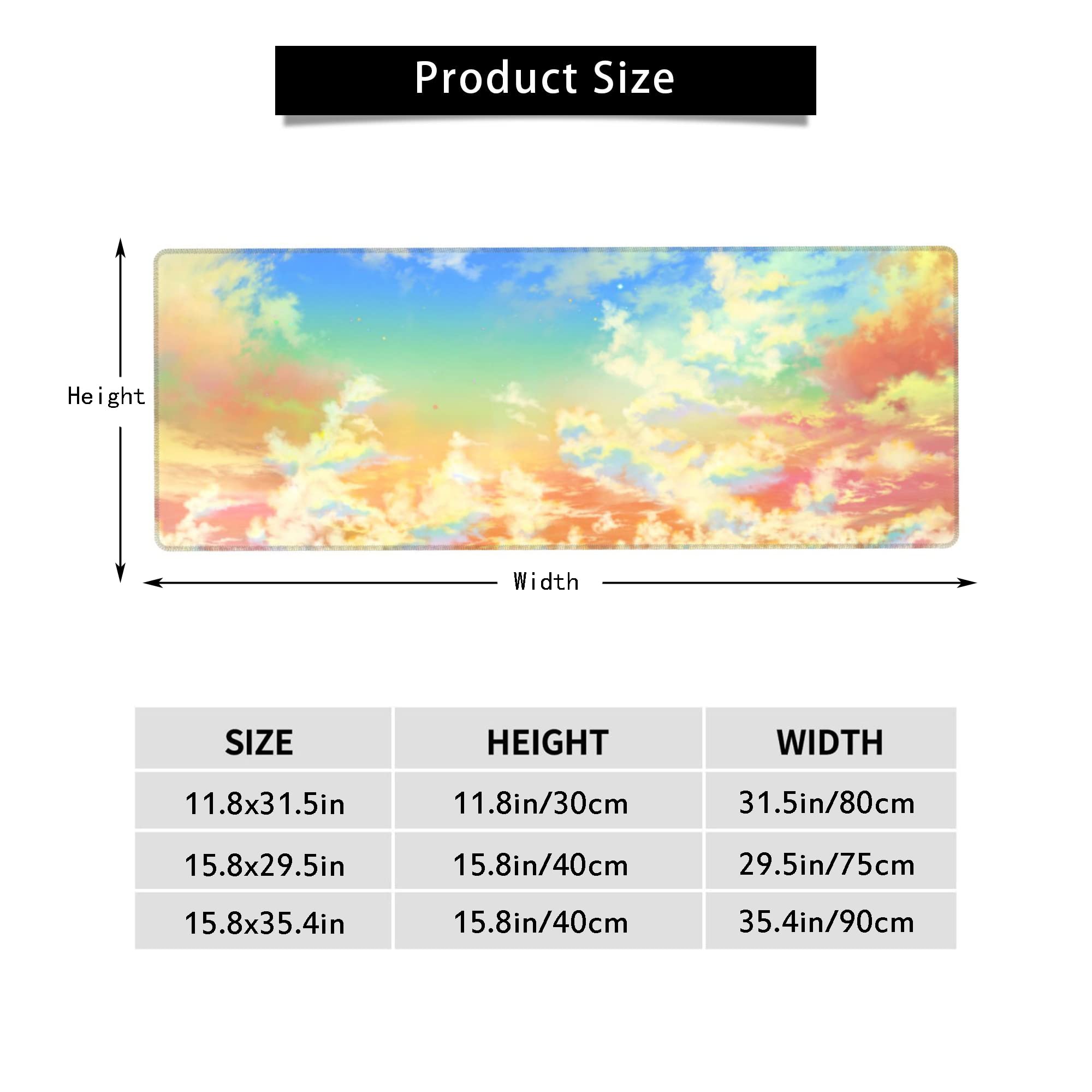 Custom Mouse Pad with Photo/Text/Logo - Personalized Large Gaming Mouse Pad & Desk Mat for Office, Home & Gaming Setup