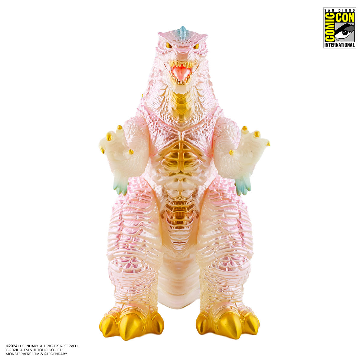 Godzilla x Kong: The New Empire Soft Vinyl Figure - Cherry Blossom Glow in The Dark Collectible | Perfect for Movie Fans, Anime Collectors & Home Decor | Great Gift for Godzilla Lovers
