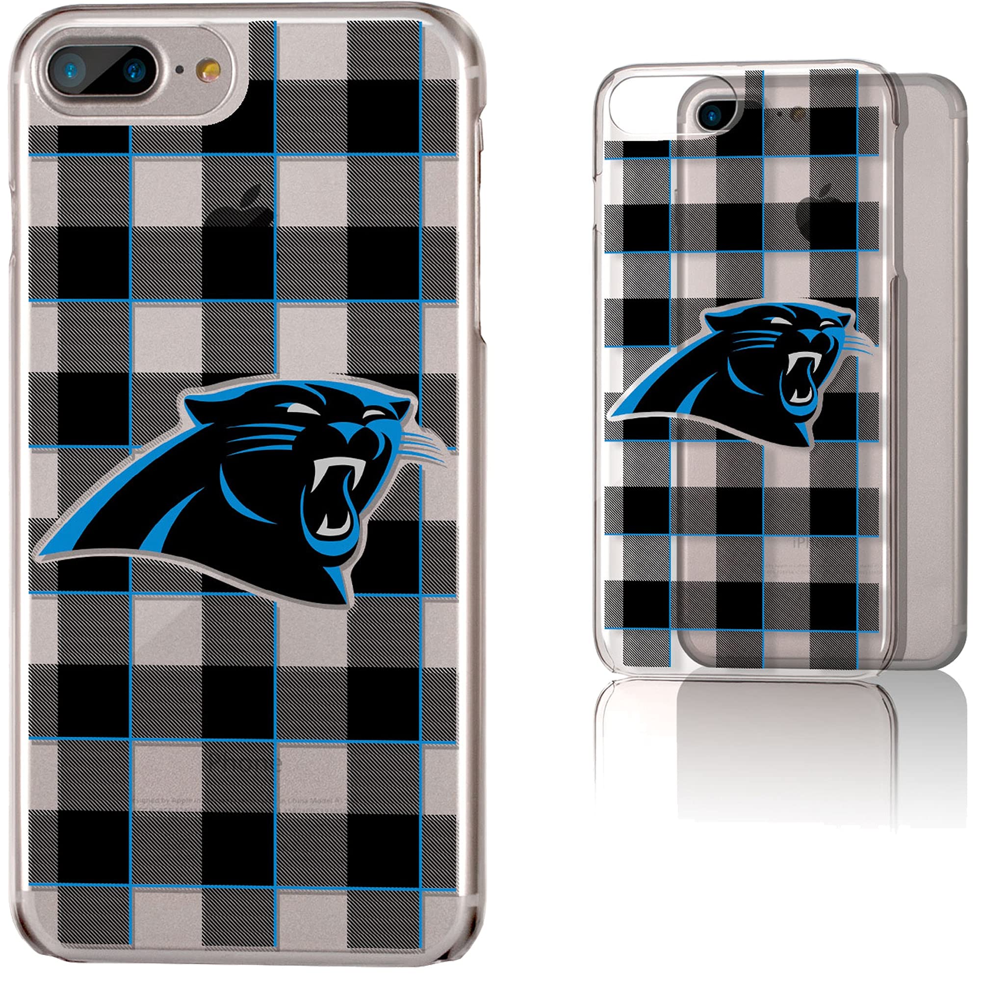 Custom NFL iPhone Clear Case with Plaid Design - Durable Protective Phone Cover for Football Fans | Perfect for Game Day, Tailgating & Showing Team Spirit