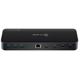 Alogic Thunderbolt 3 Dual 4K Display Docking Station with Power Delivery - 60W Charging, 5 USB Ports (Including USB 3.0), HDMI, RJ45 Ethernet - Compatible with Laptops & Notebooks - Perfect for Home Office & Remote Work Setup