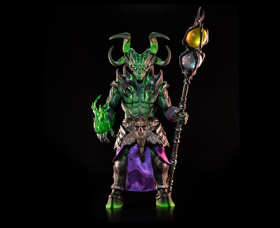 Mythic Legions Circle of Poxxus Azahazzar Action Figure - Collectible Fantasy Warrior for Display & Role-Playing Games (RPG)