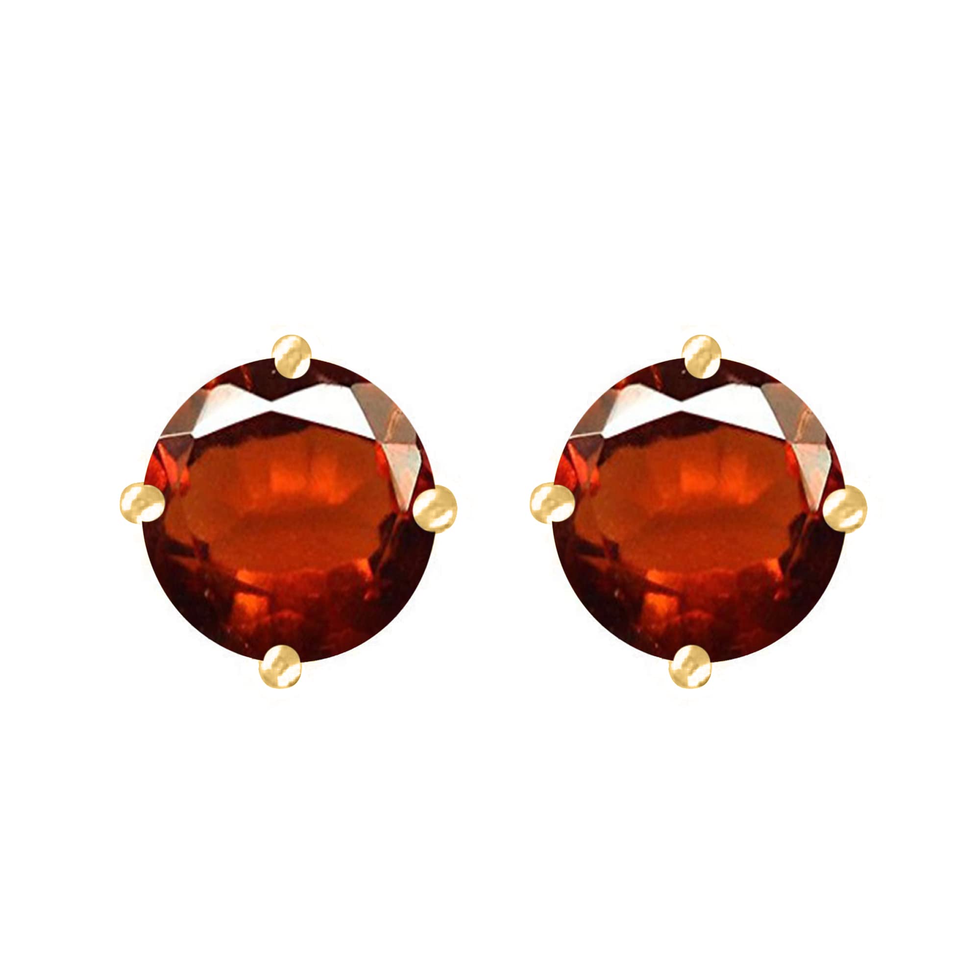 14K Gold Over Sterling Silver Stud Earrings for Women - Hypoallergenic, Elegant & Timeless Jewelry for Everyday Wear, Parties & Gifts