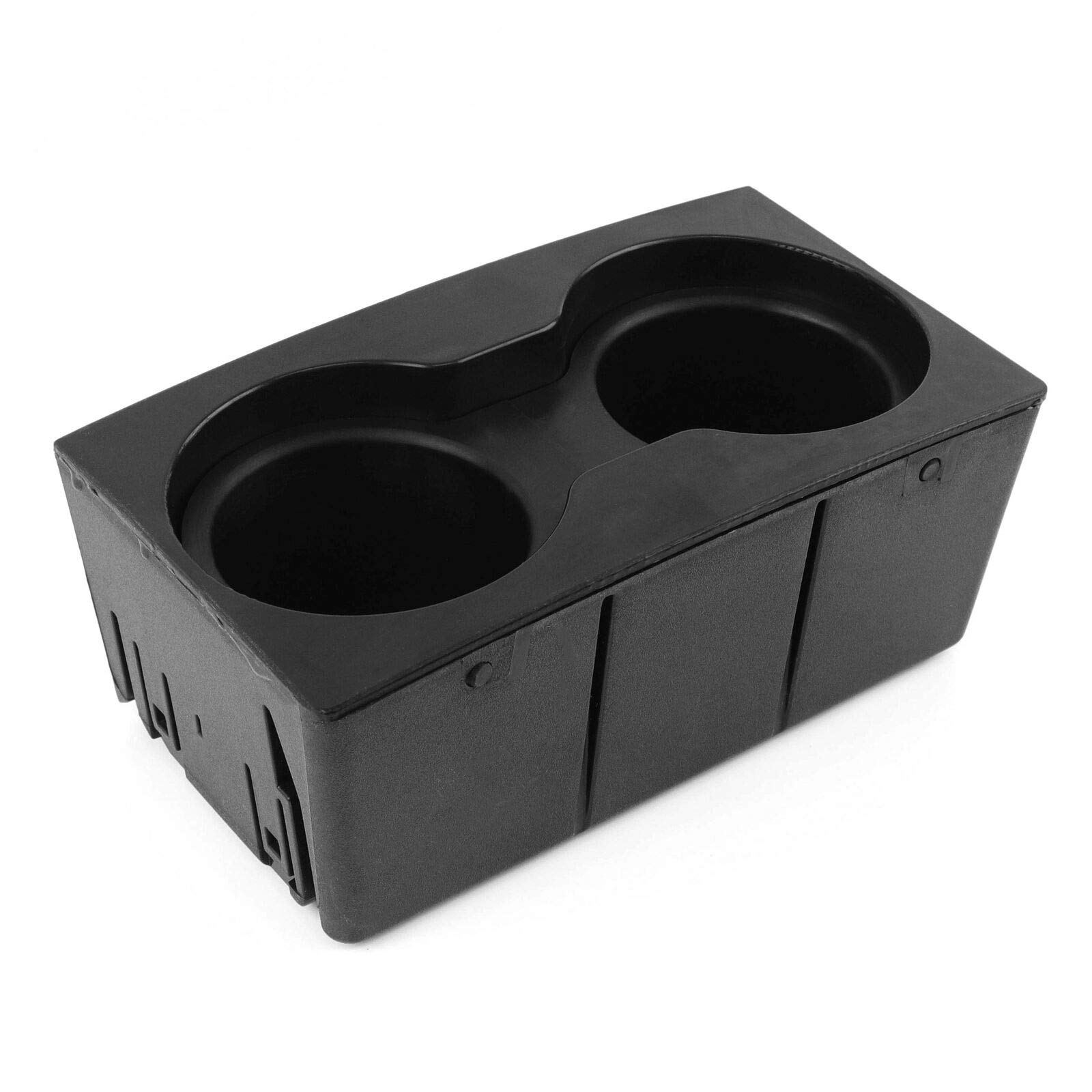 Ford SuperDuty F250 2011-2016 Center Floor Console Cup Holder Insert - 2 Cup Capacity - Perfect for Road Trips & Daily Commutes