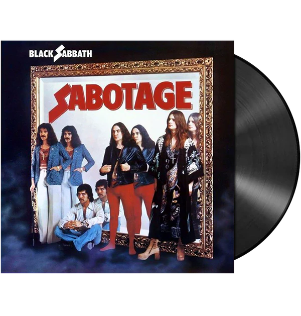 Black Sabbath Sabotage Vinyl LP - Classic Heavy Metal Album for Collectors & Music Lovers | Perfect for Home Listening & Vinyl Collections