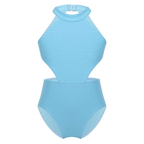 Sky_blue Cutouts on Waist
