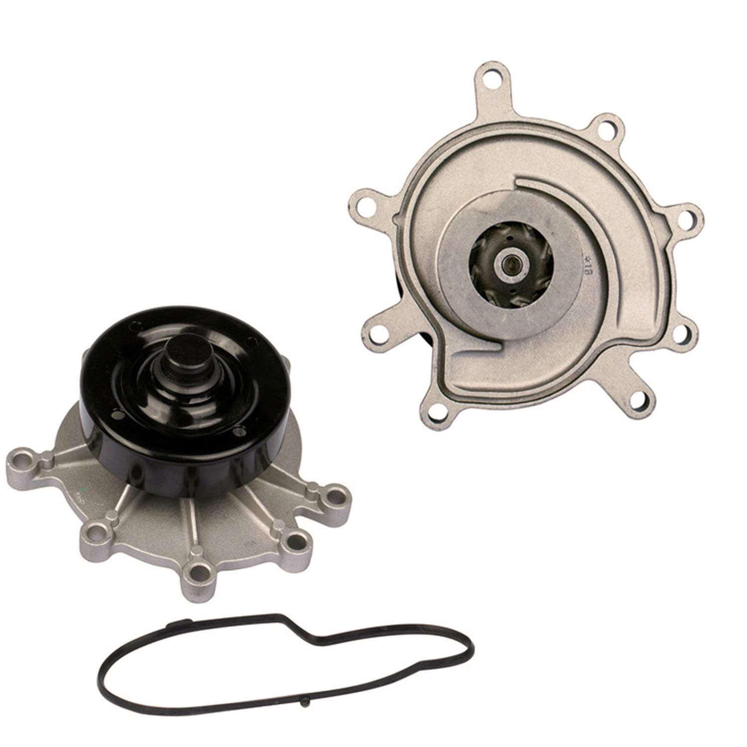 High-Performance Cooling Water Pump with Fan Clutch for 05-10 Dodge Dakota & Mitsubishi 3.7L/4.7L Engines - Direct Replacement for AW7163 & 2961 - Ideal for Engine Overheating Prevention & Off-Road Adventures