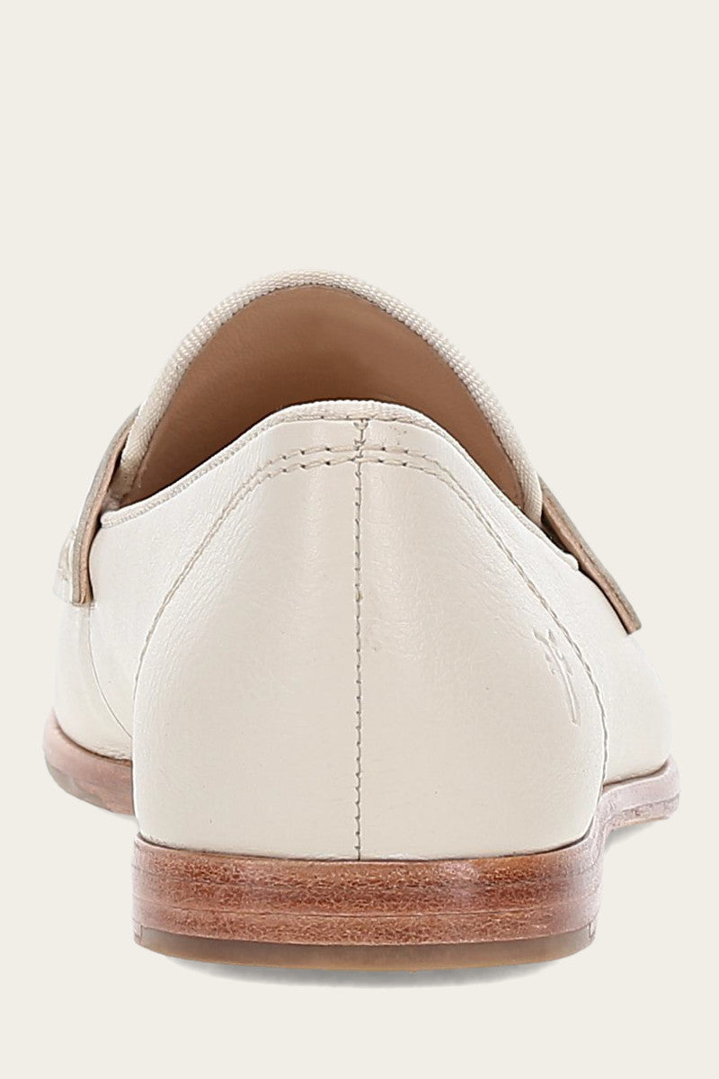 Faith Women's Loafer Shoes Ivory - Comfortable Slip-On Flats for Work, Office & Casual Wear
