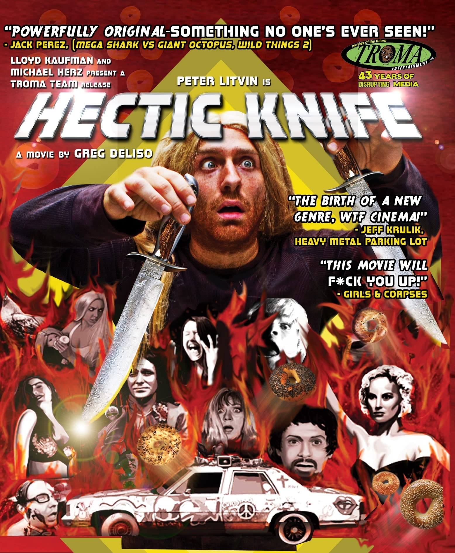 Hectic Knife [Blu-ray] - Action Thriller Movie for Home Entertainment & Movie Nights