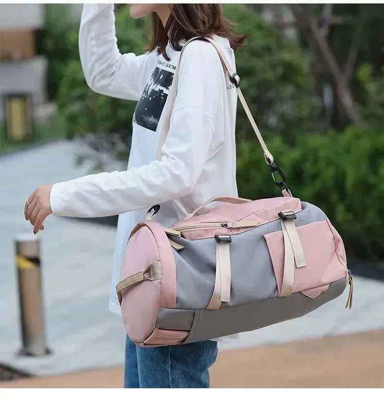 Versatile Fitness Backpack for Gym, Workout & Travel - Durable Waterproof Sports Bag with Shoe Compartment & USB Charging Port | Perfect for Crossfit, Hiking & Daily Commute